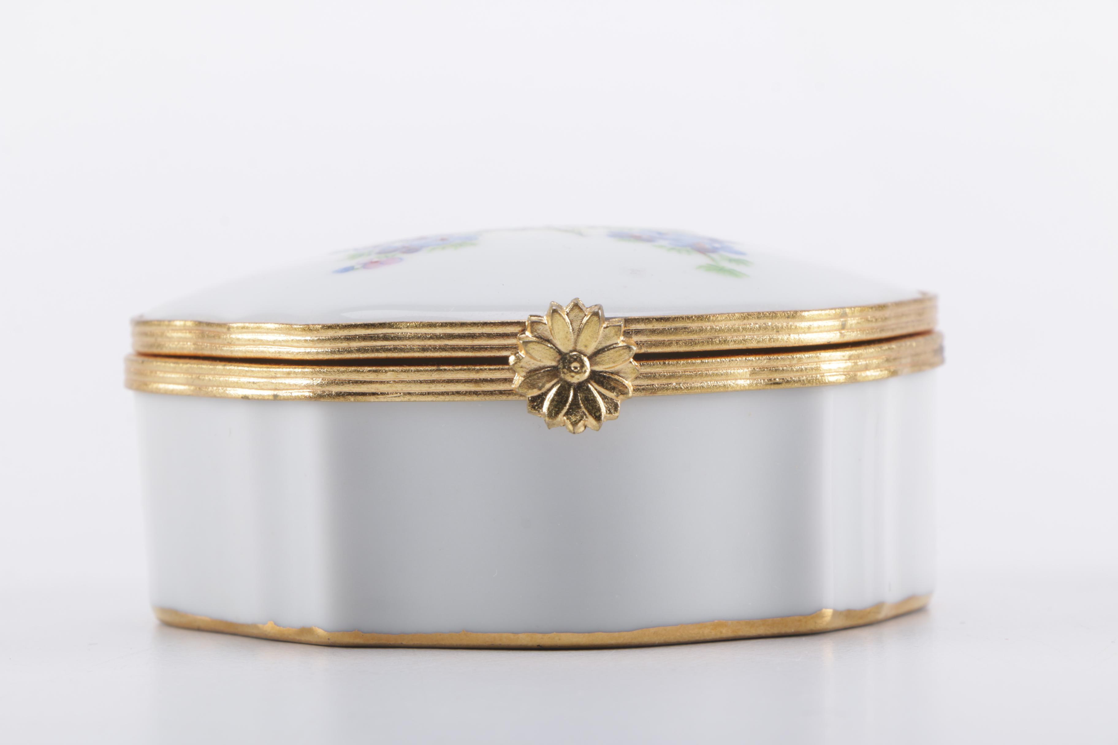 Assorted French Limoges Porcelain Décor