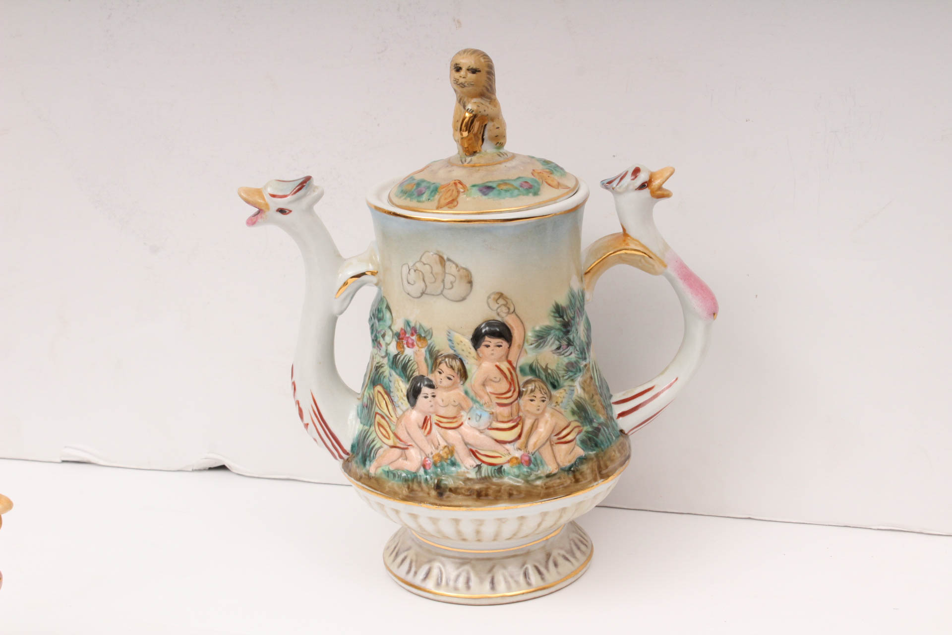 Vintage E.B Capodimonte Tea Service