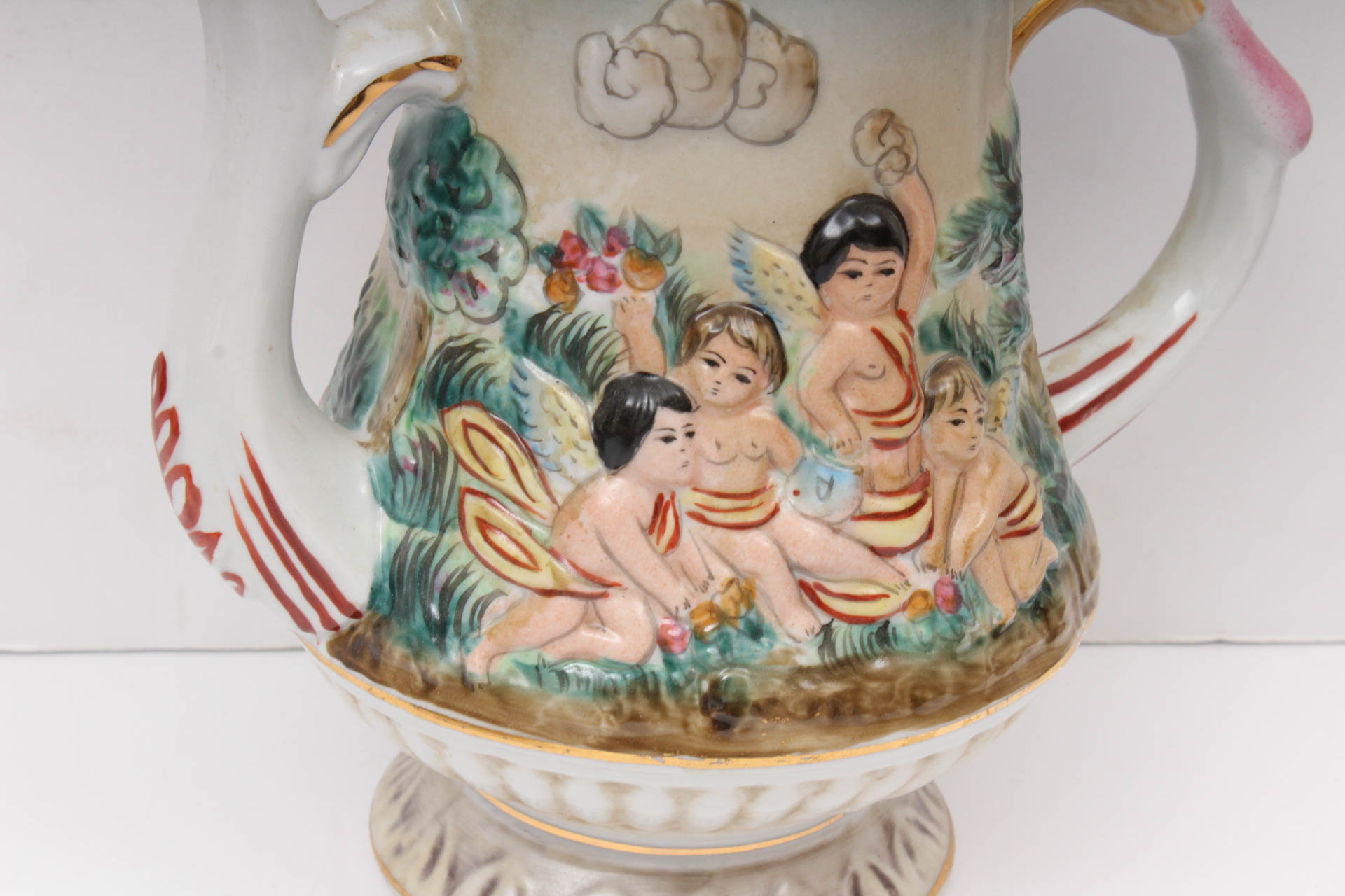 Vintage E.B Capodimonte Tea Service