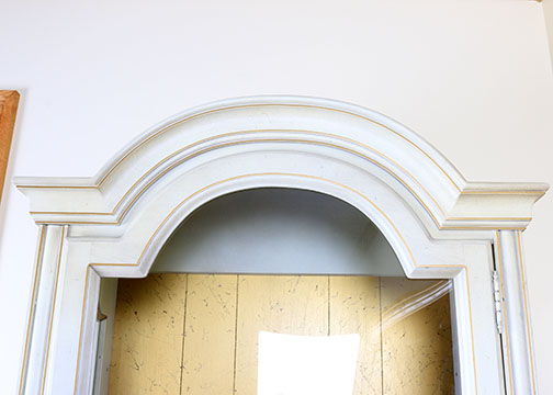 Vintage Glazed-Door Display Cabinet