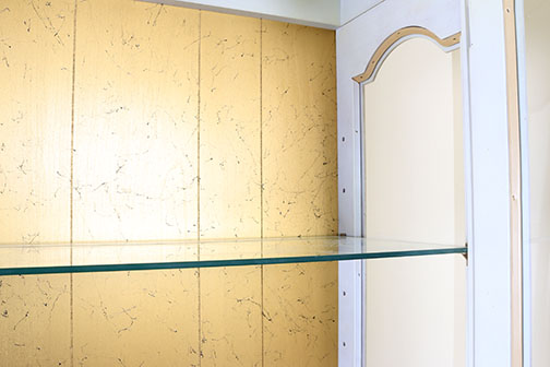 Vintage Glazed-Door Display Cabinet