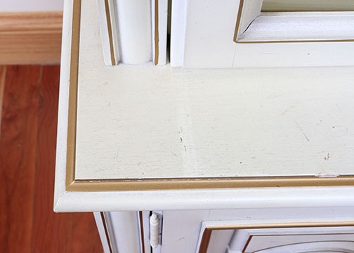 Vintage Glazed-Door Display Cabinet