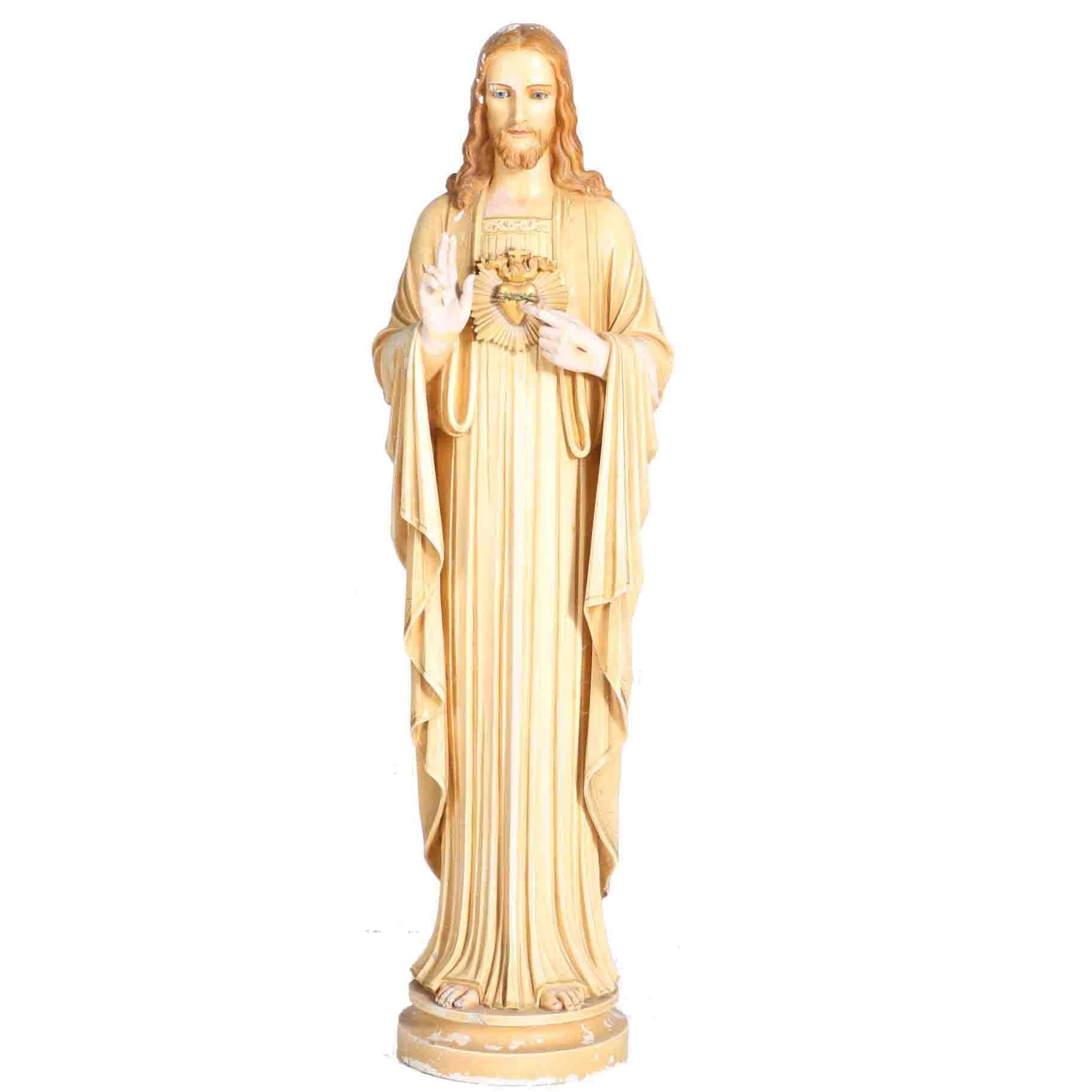 Sacred Heart of Jesus Statuette