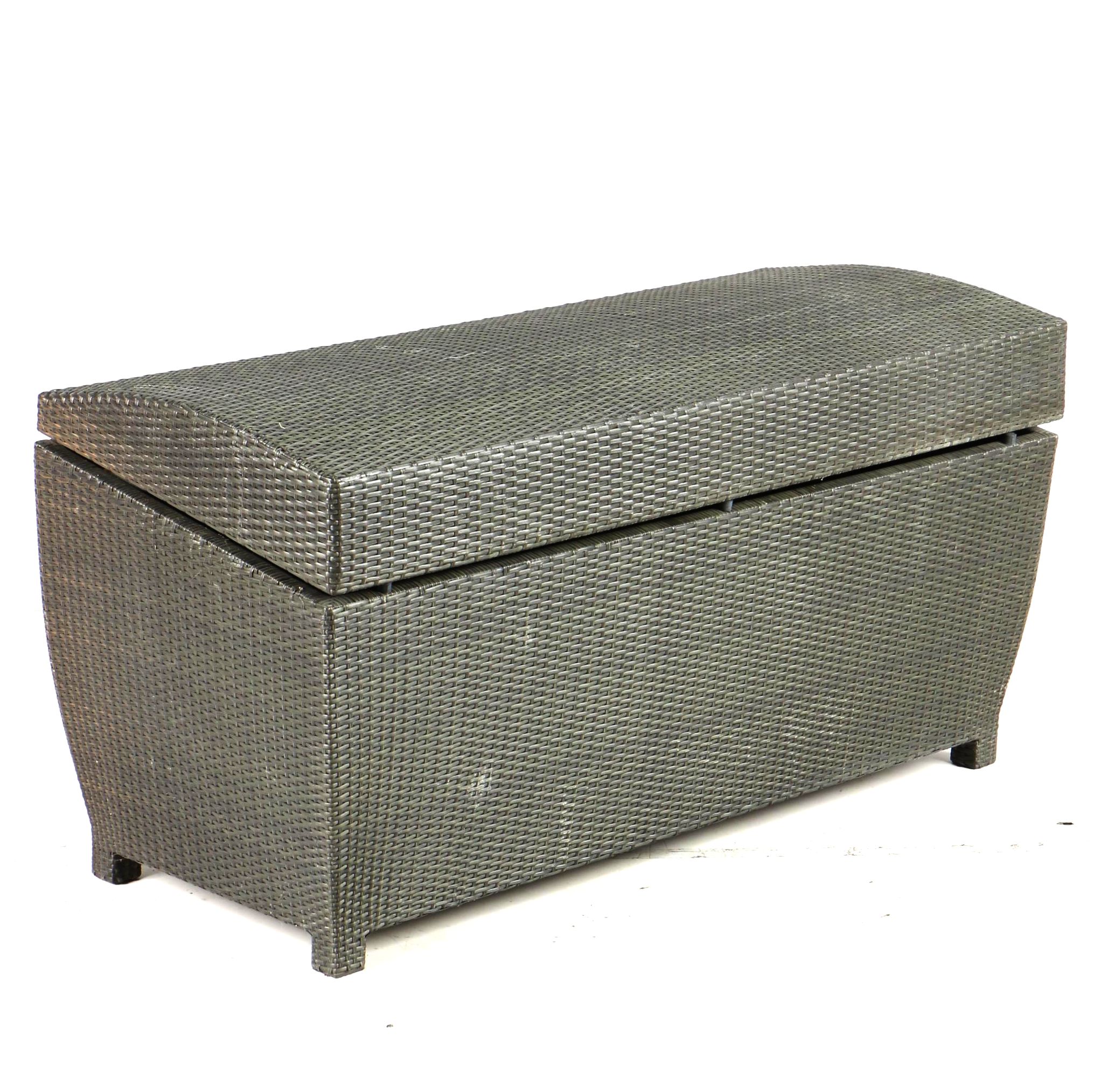 Les Jardins Wicker Storage Chest