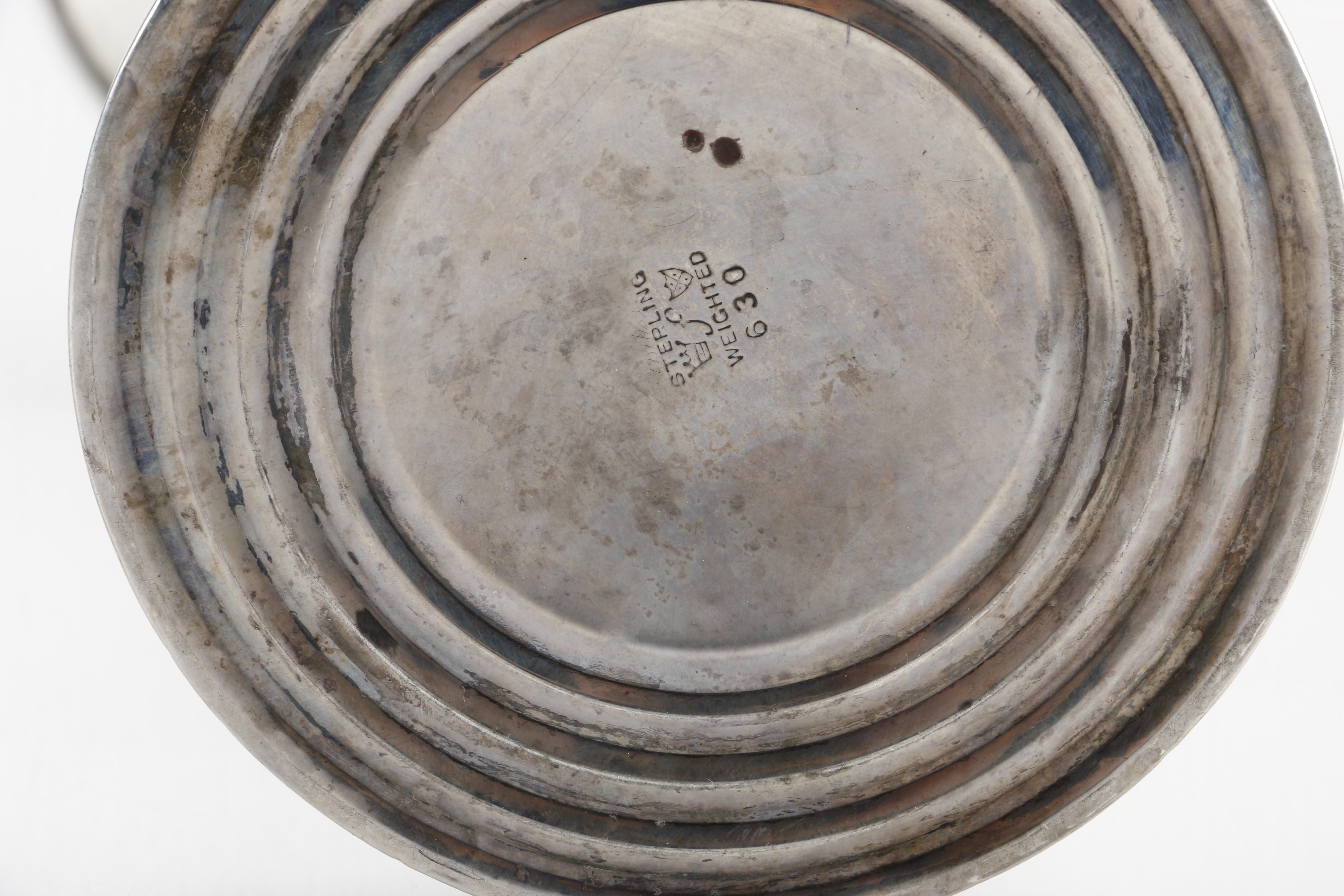 Fisher Silversmiths Inc. Weighted Sterling Vase