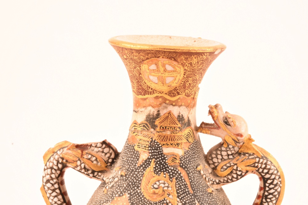 Three 19th Century Satsuma Vases