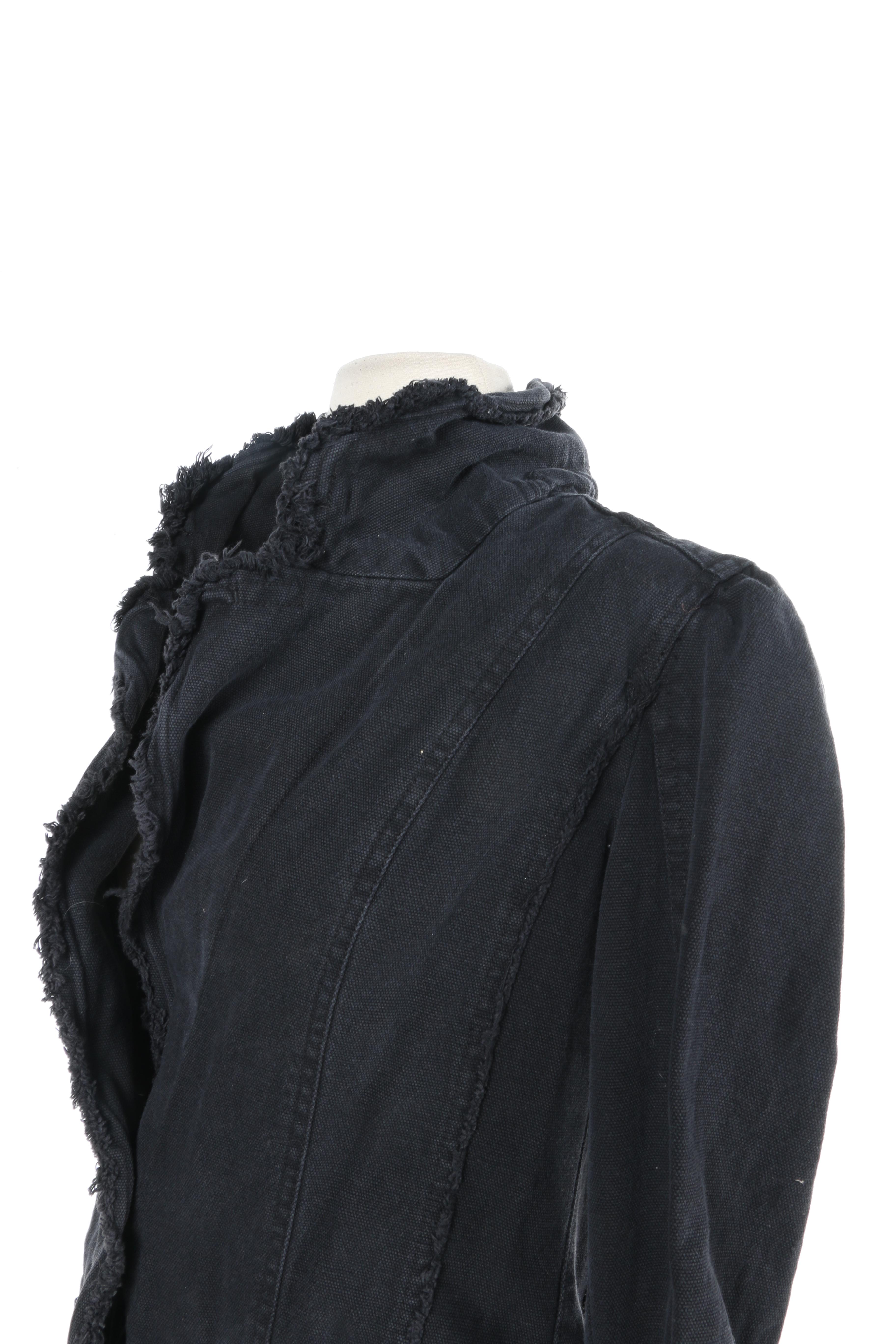 Yag Couture Black Denim Jacket