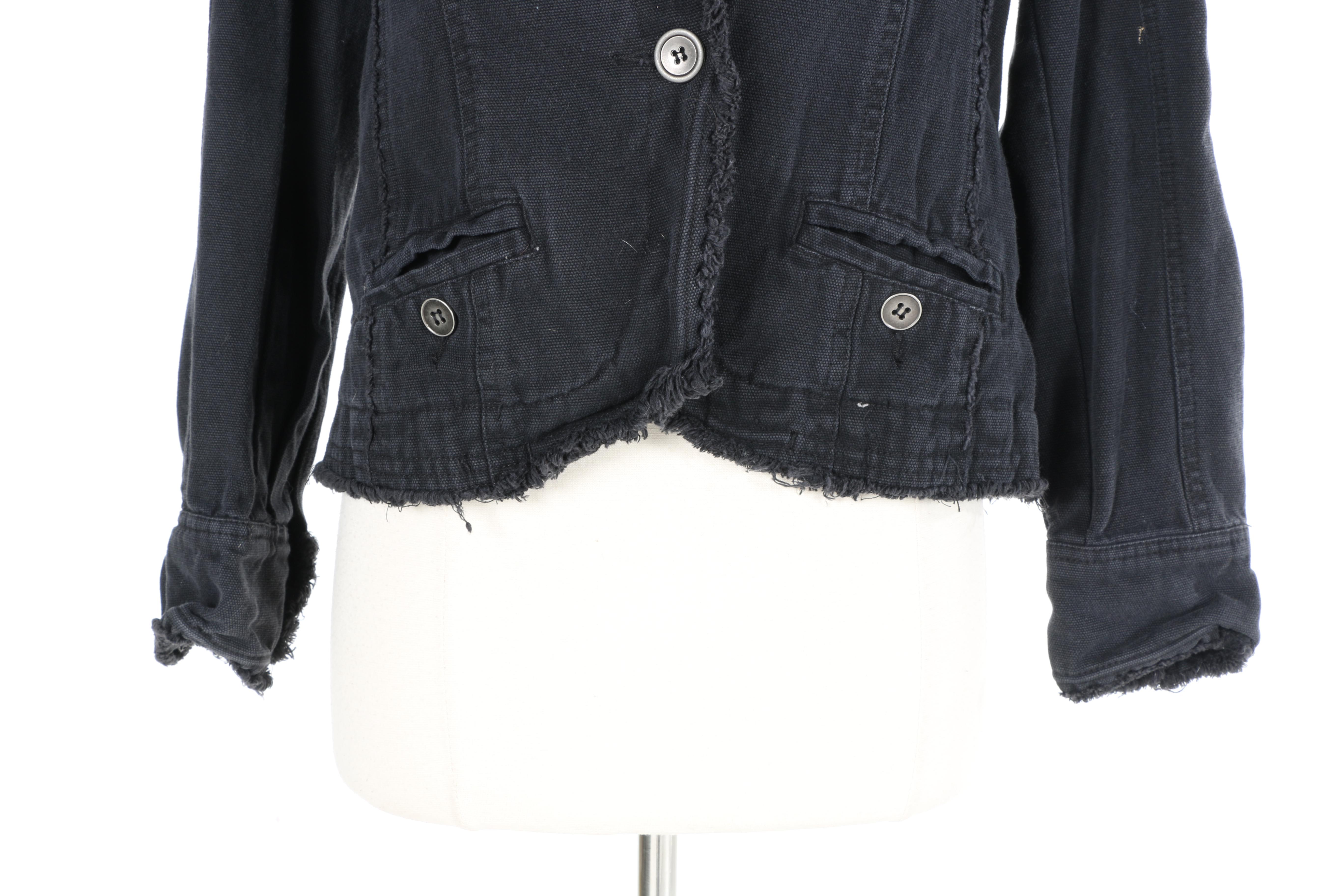 Yag Couture Black Denim Jacket