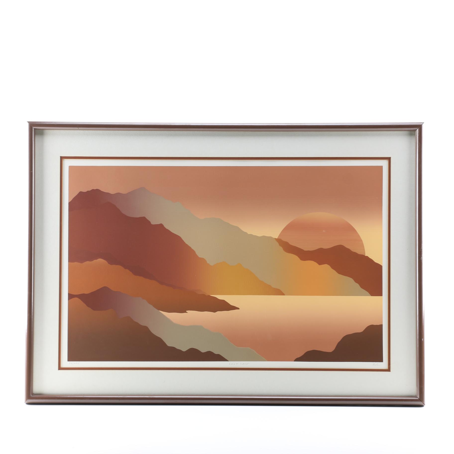 Robin Serigraph "Lost Lake"