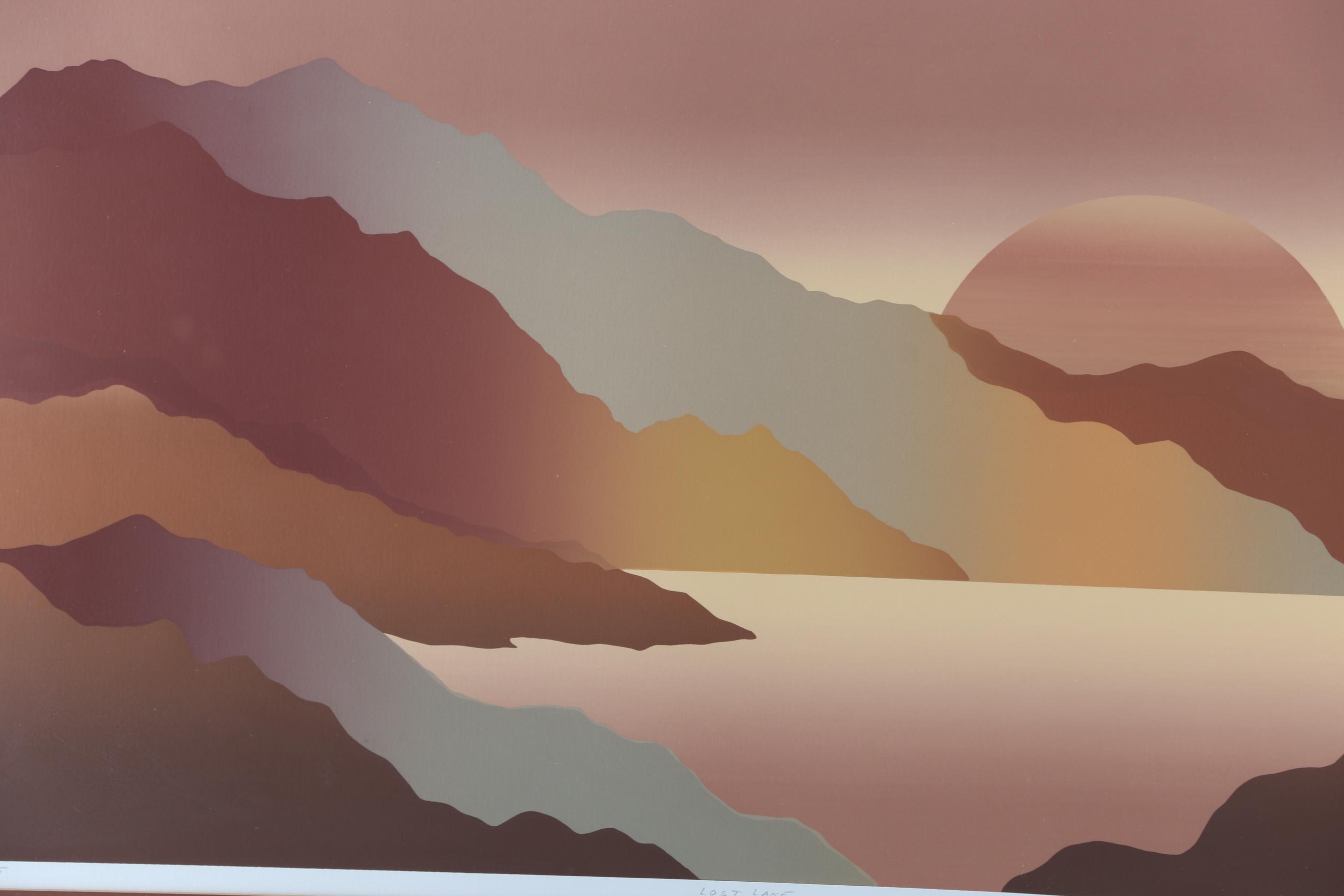 Robin Serigraph "Lost Lake"