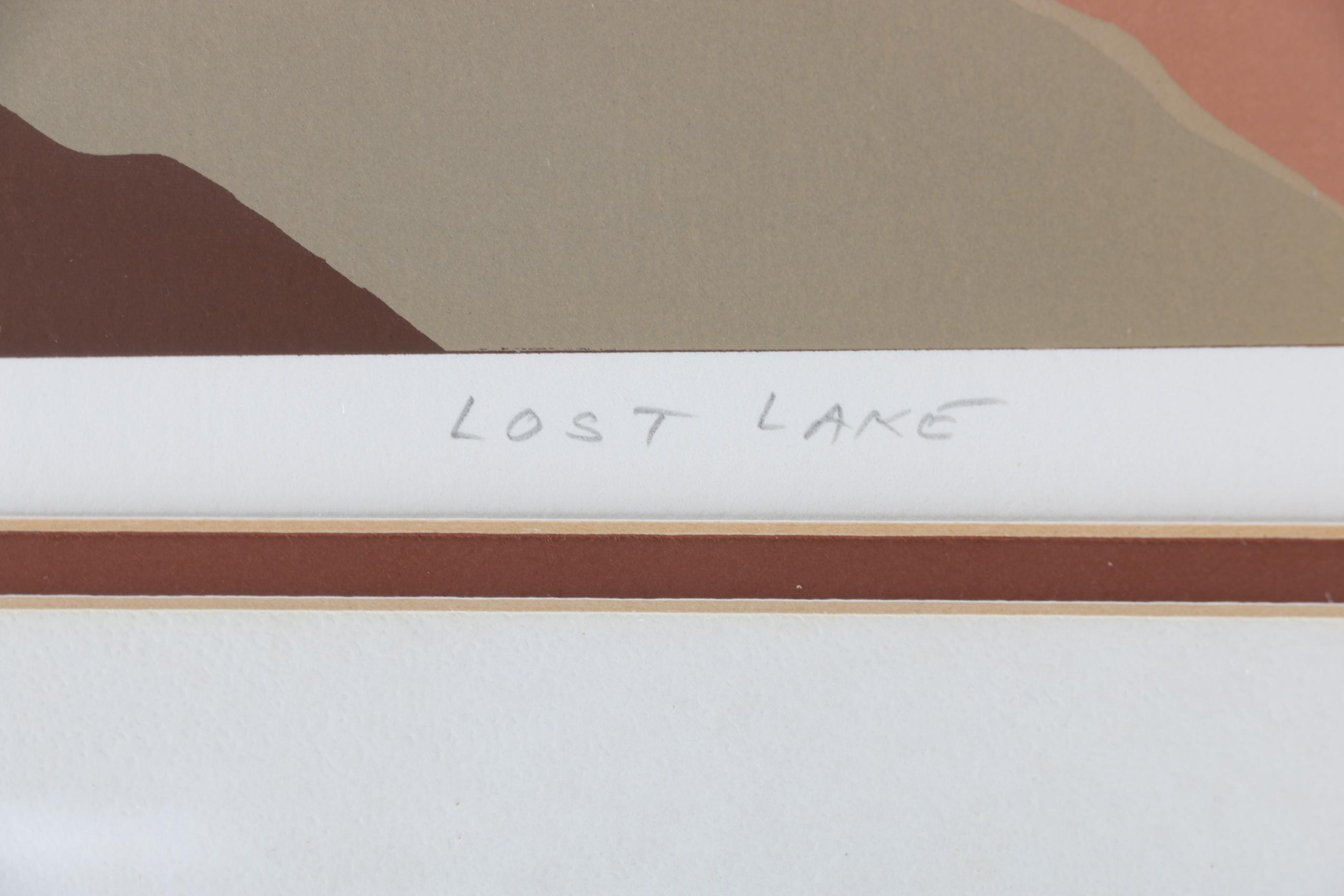 Robin Serigraph "Lost Lake"