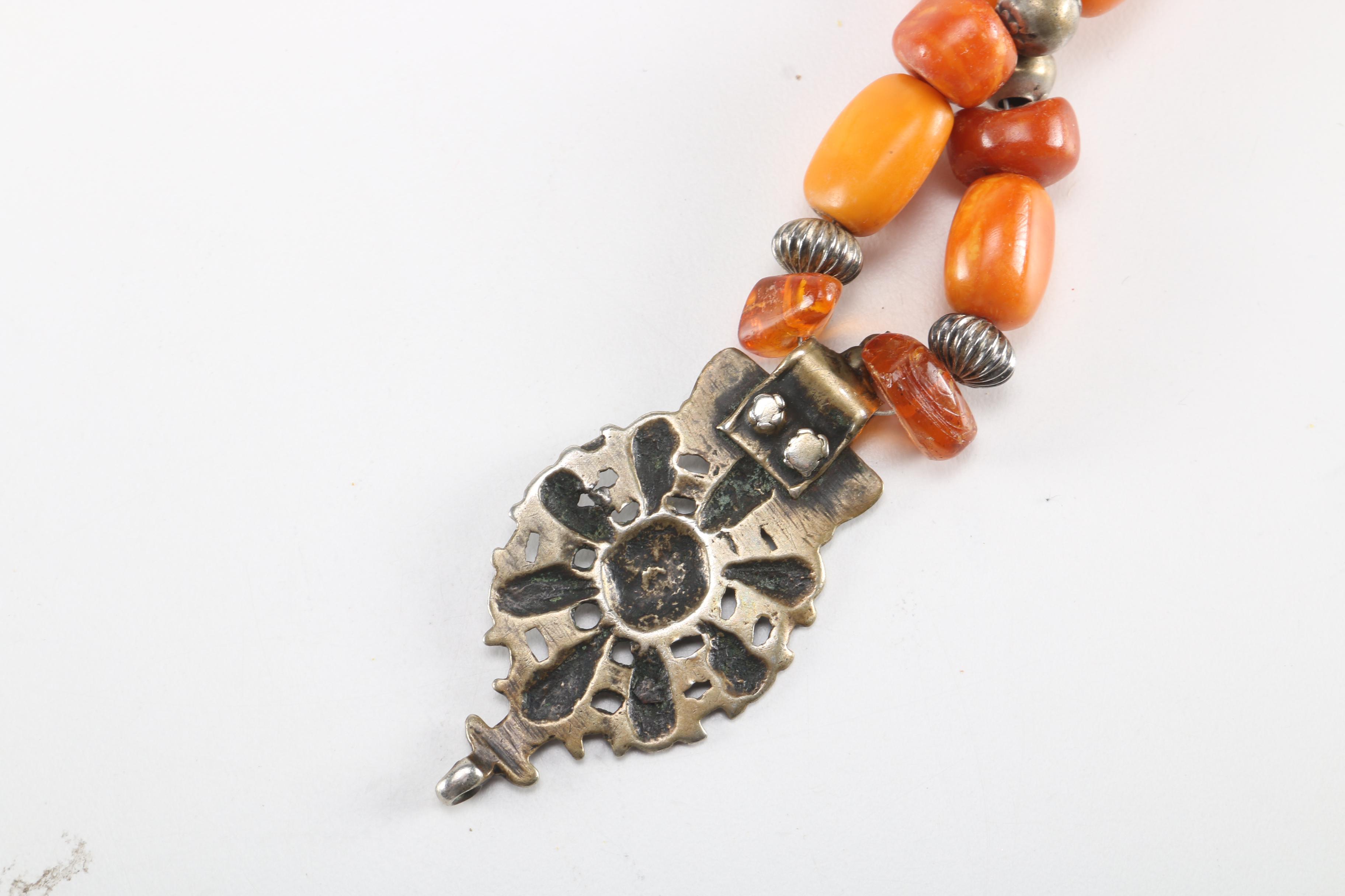 Amber Necklaces and Earrings