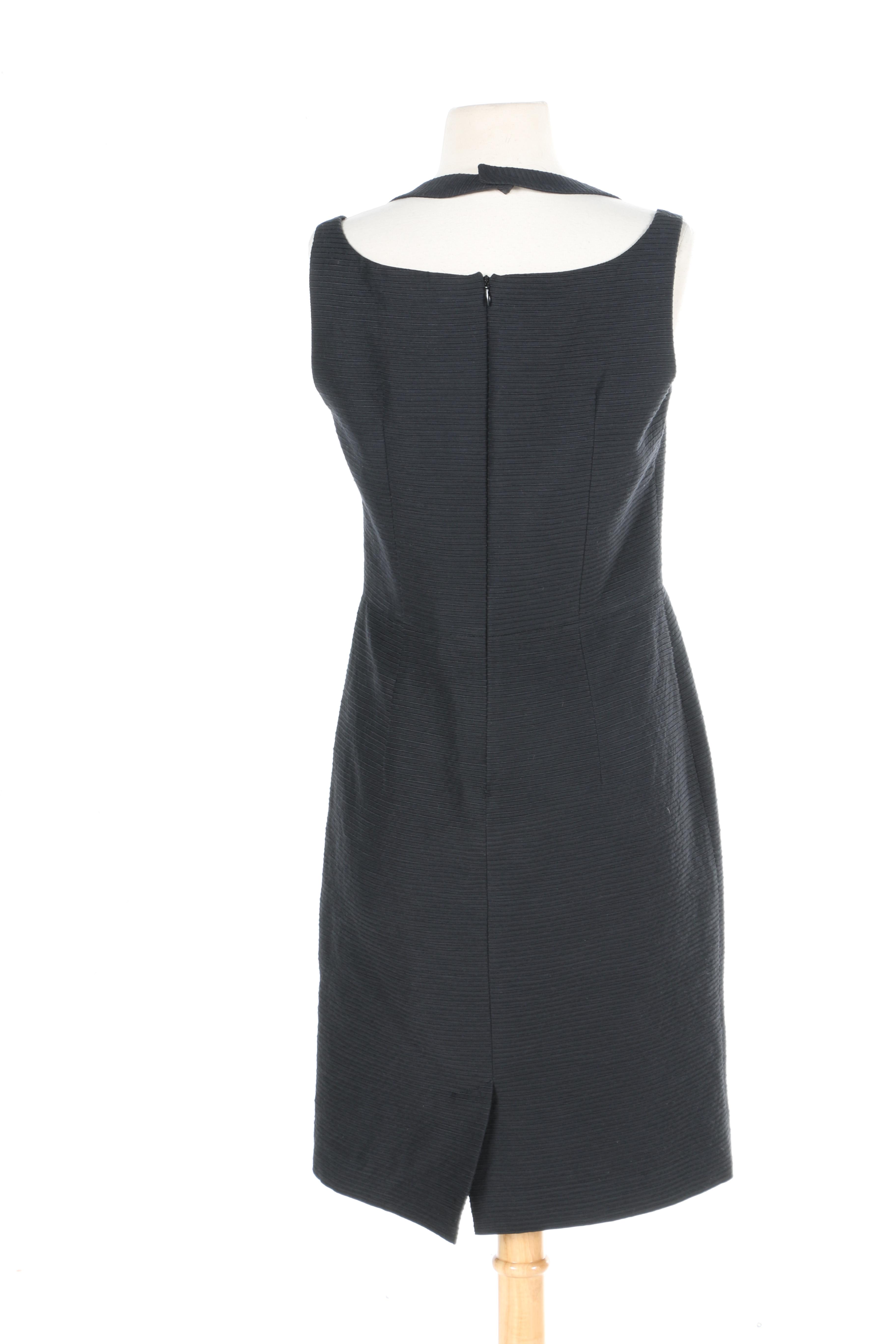 Martin Grant Black Sleeveless Dress