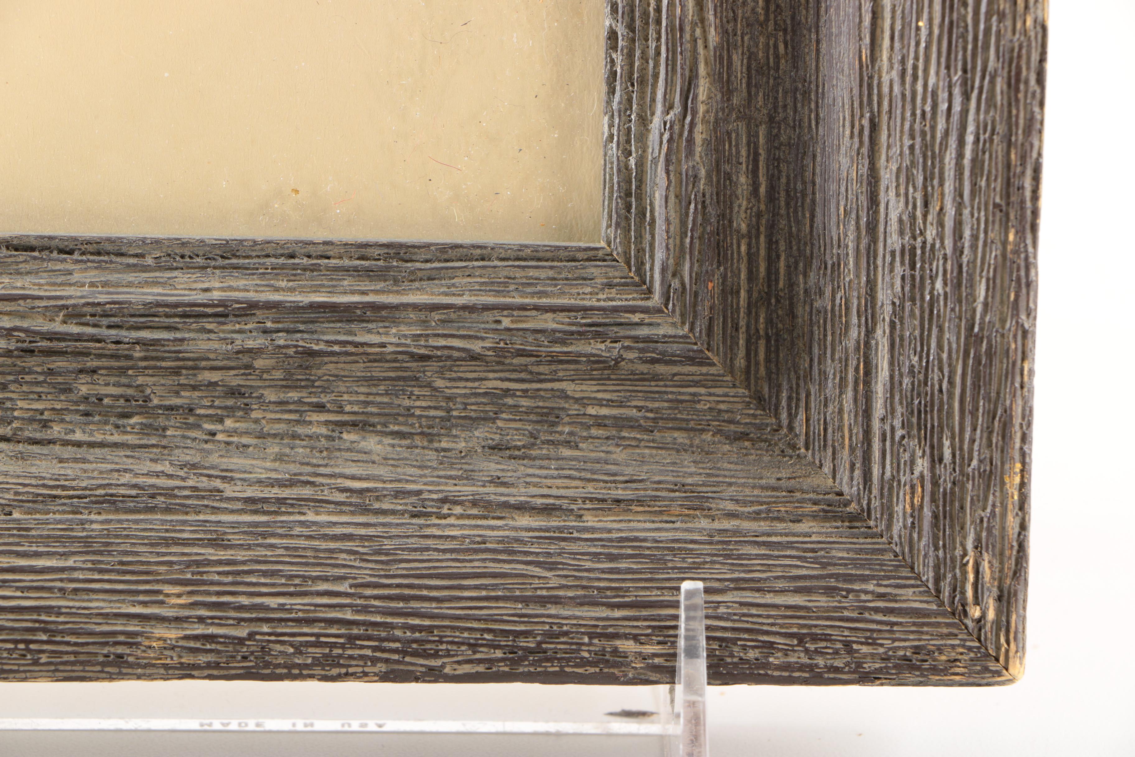 Barbara Kauffmann Watercolor Painting On Paper "Little O'Lady - Red House"