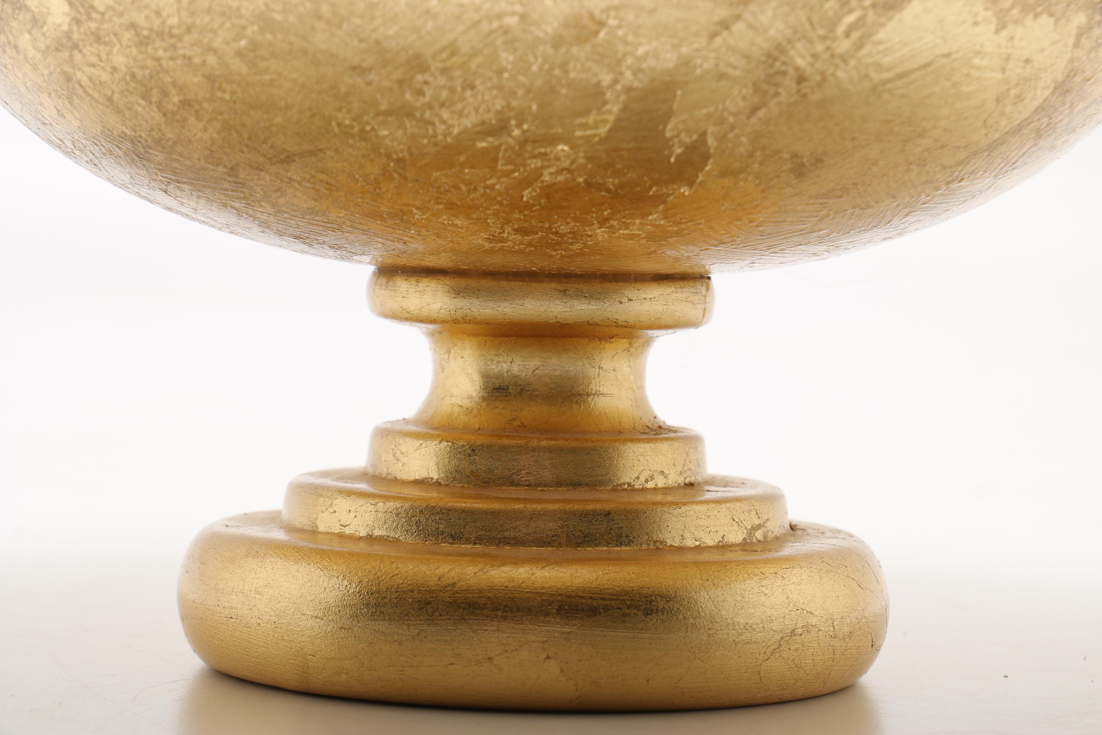 Gold-Tone Console Bowl