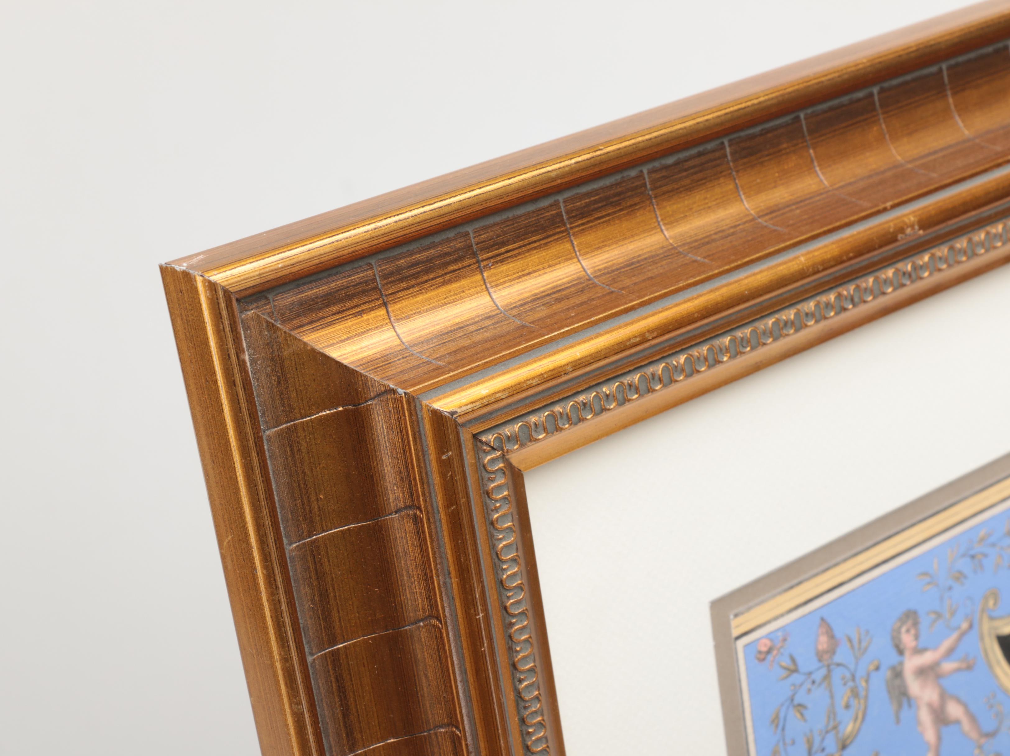 Giovanni Cassini Hand-Colored Etchings After Brenna Vincenzo Studies