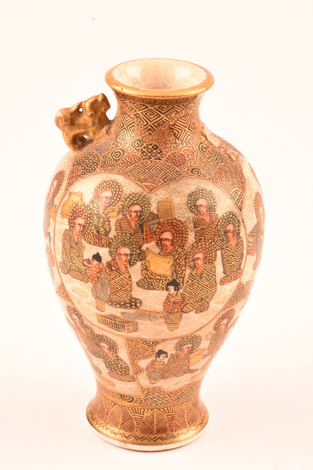 Three 19th Century Satsuma Vases