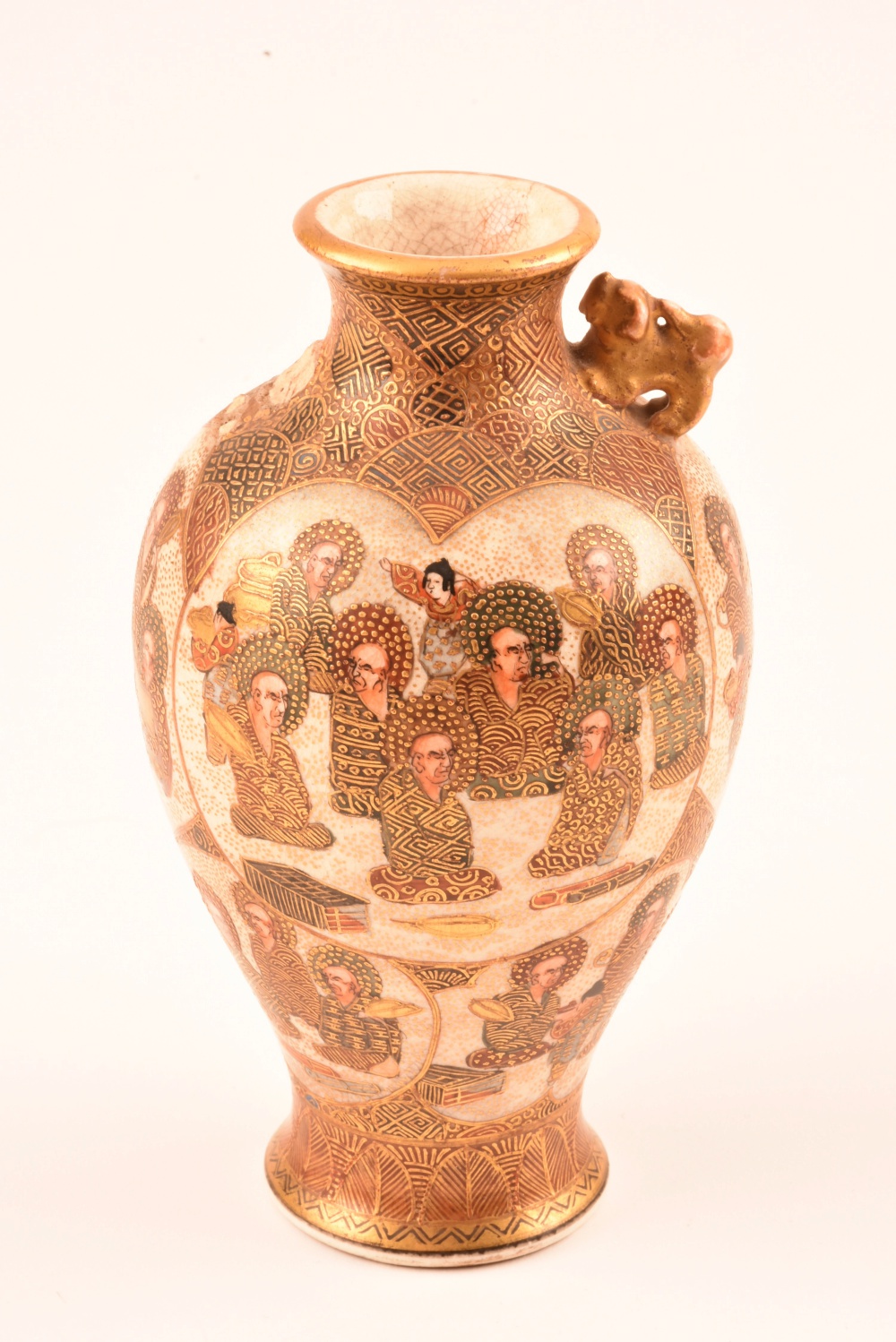 Three 19th Century Satsuma Vases