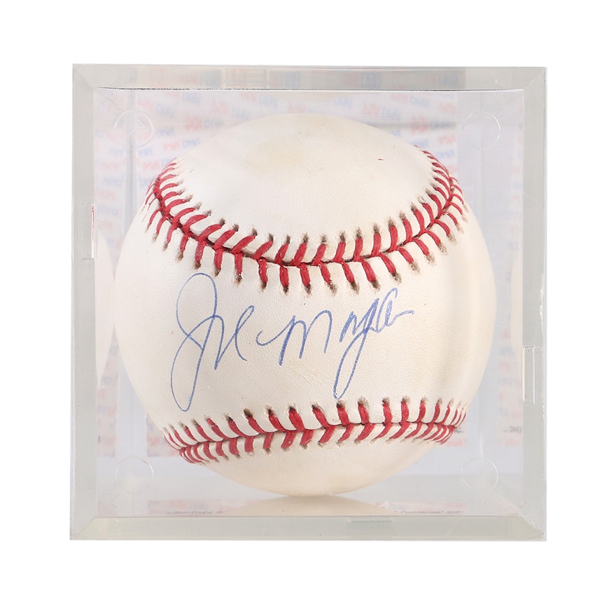 Joe Morgan Autographed Baseball