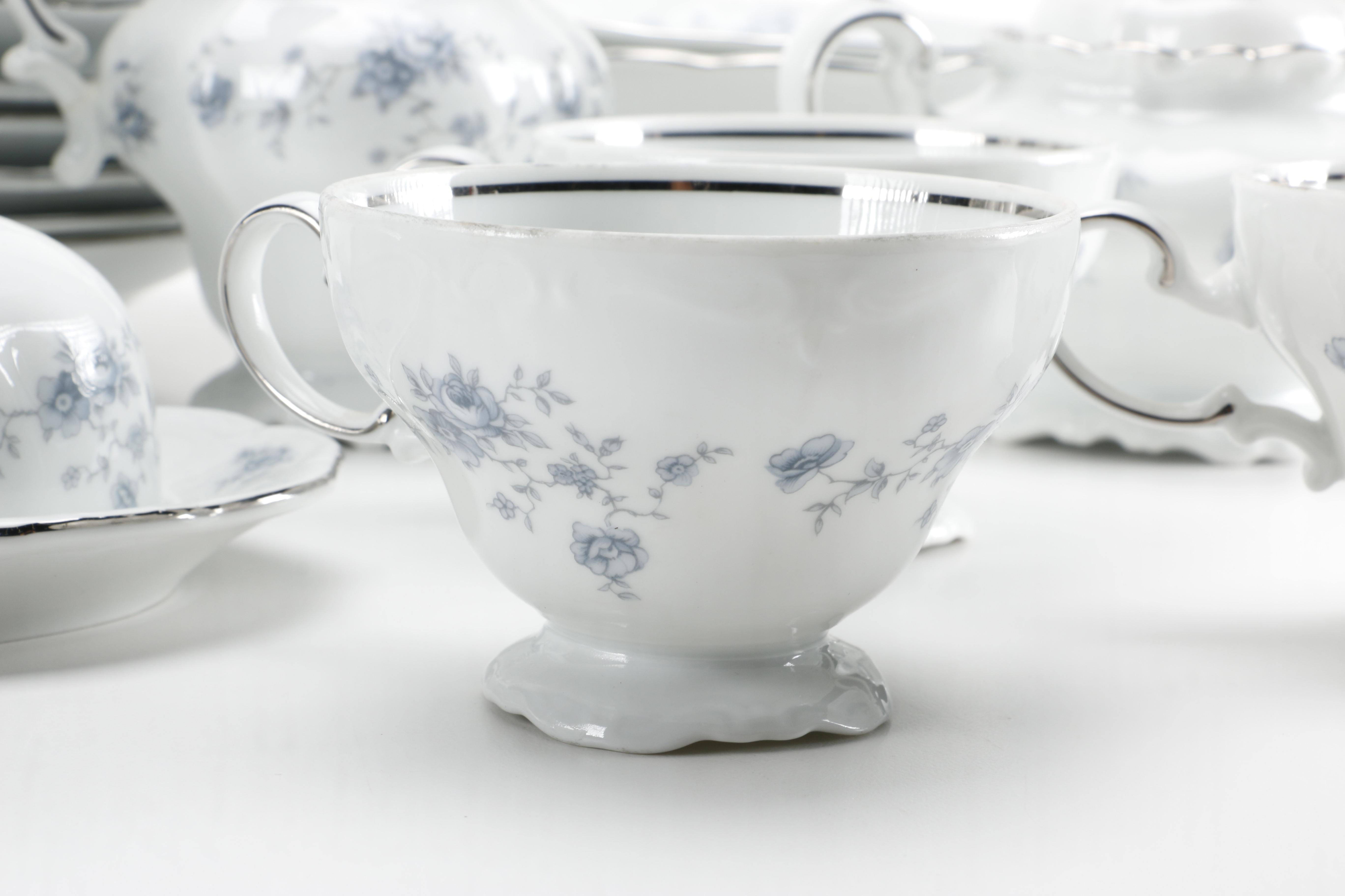 Haviland "Blue Garland" Dinnerware Set