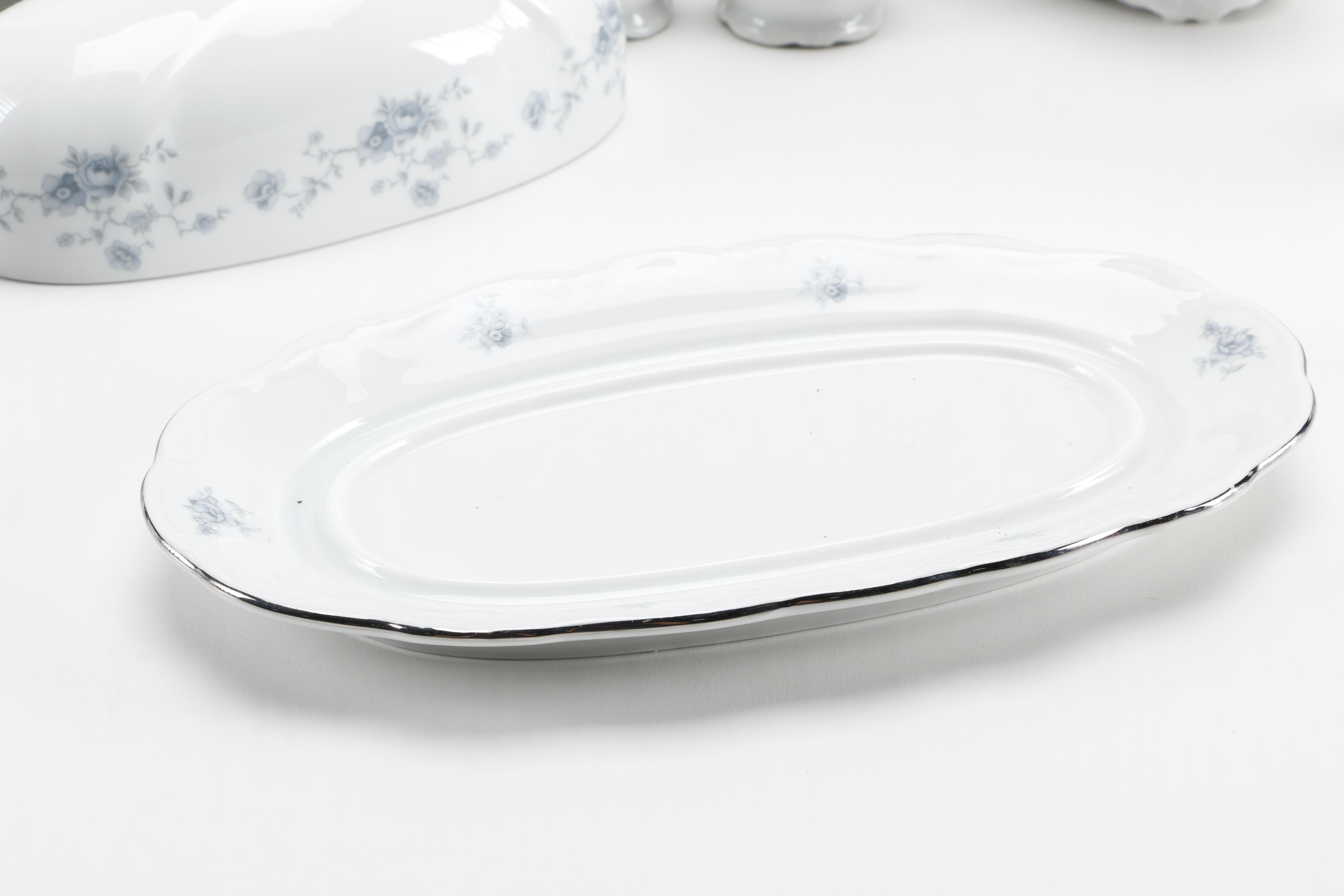 Haviland "Blue Garland" Dinnerware Set