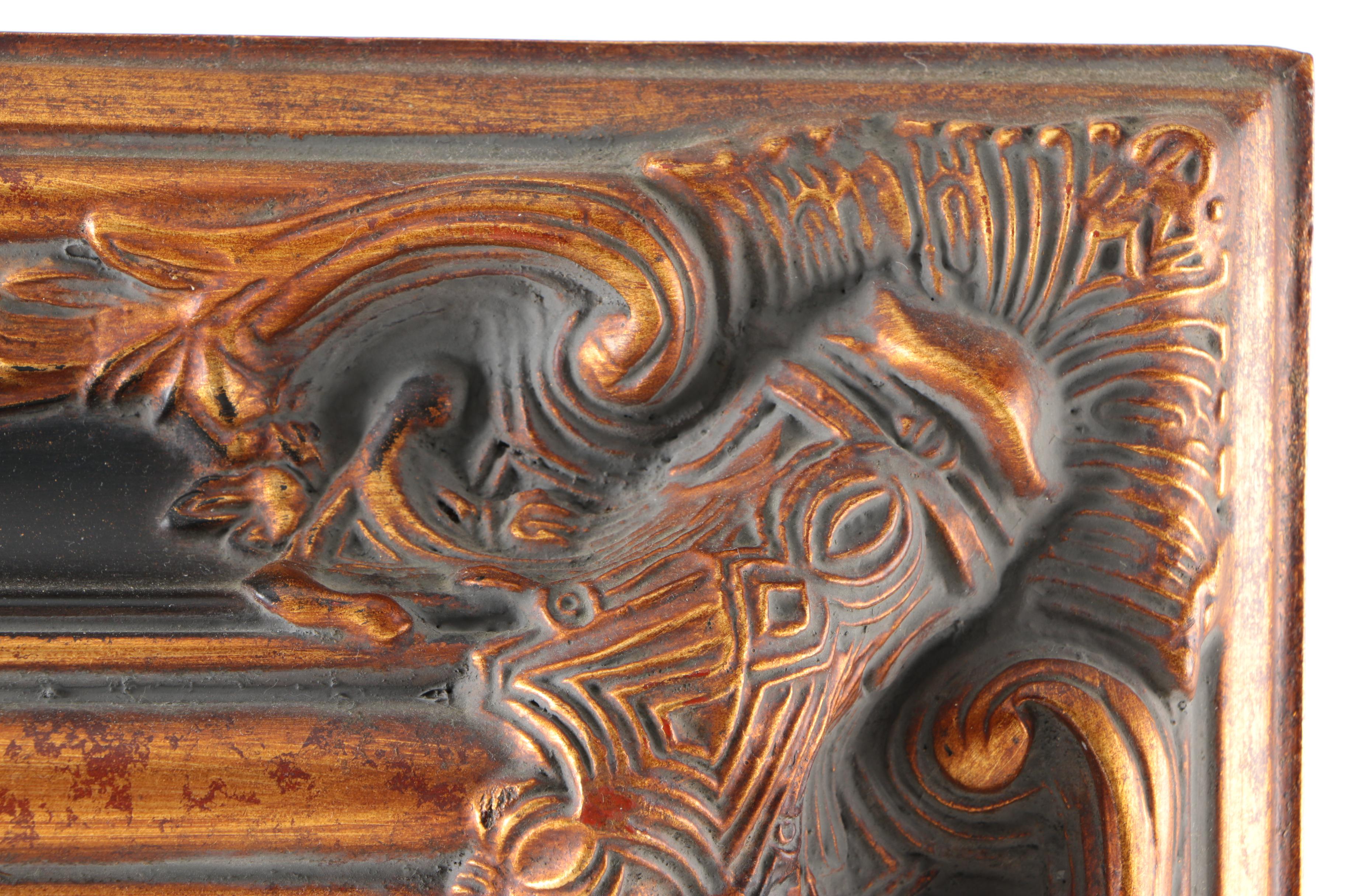 C. Swanson Oil Painting on Canvas of Rooster