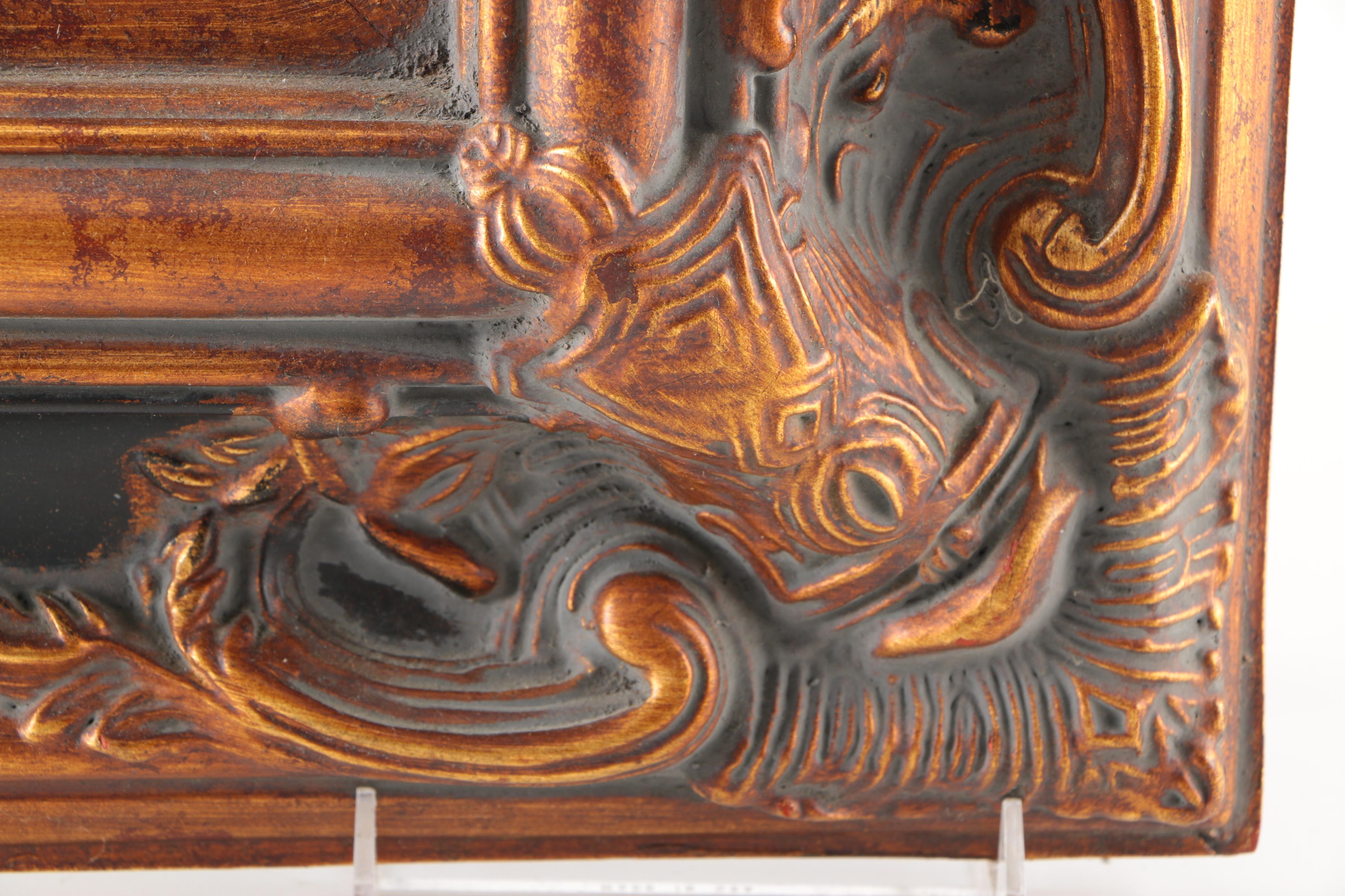 C. Swanson Oil Painting on Canvas of Rooster