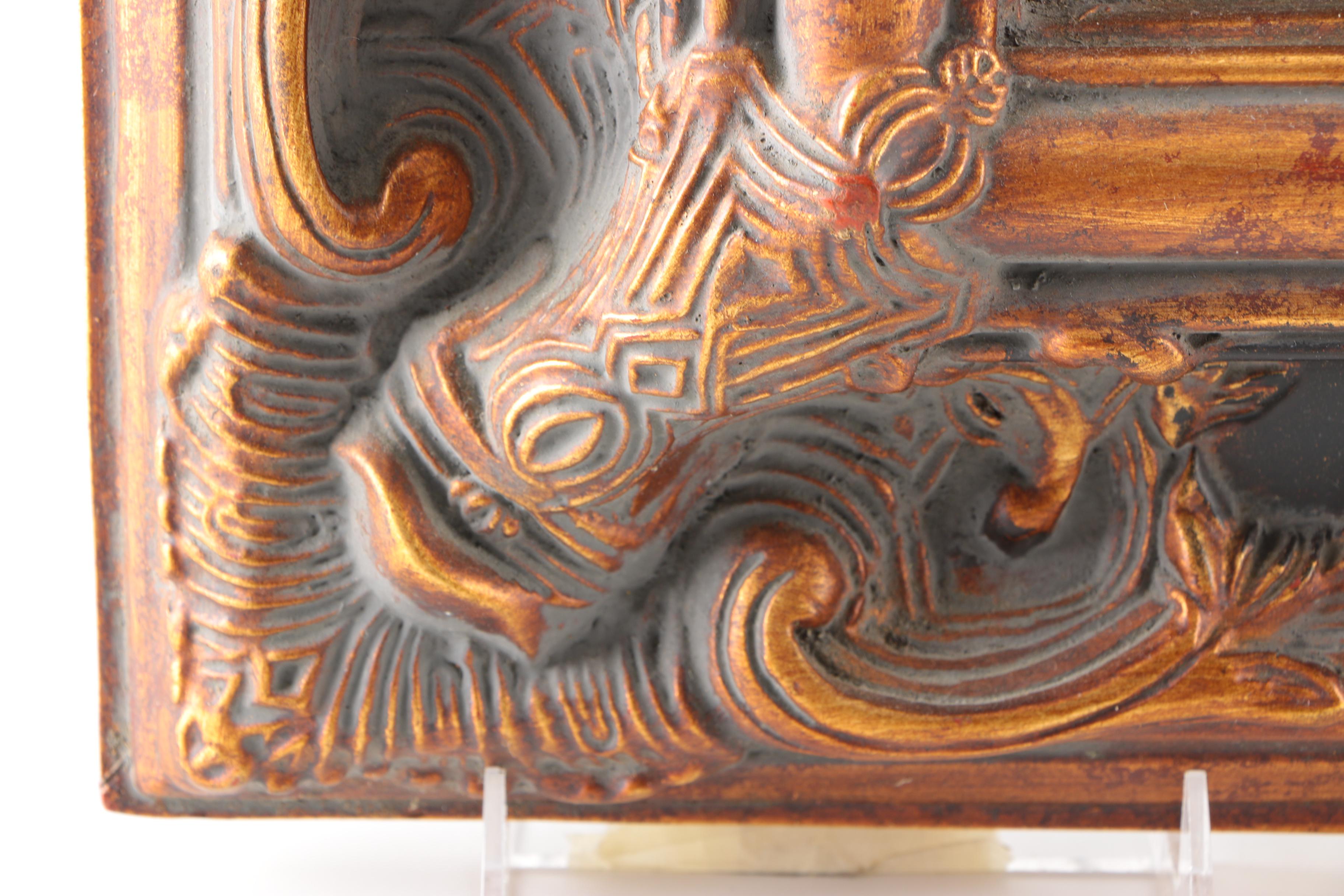 C. Swanson Oil Painting on Canvas of Rooster