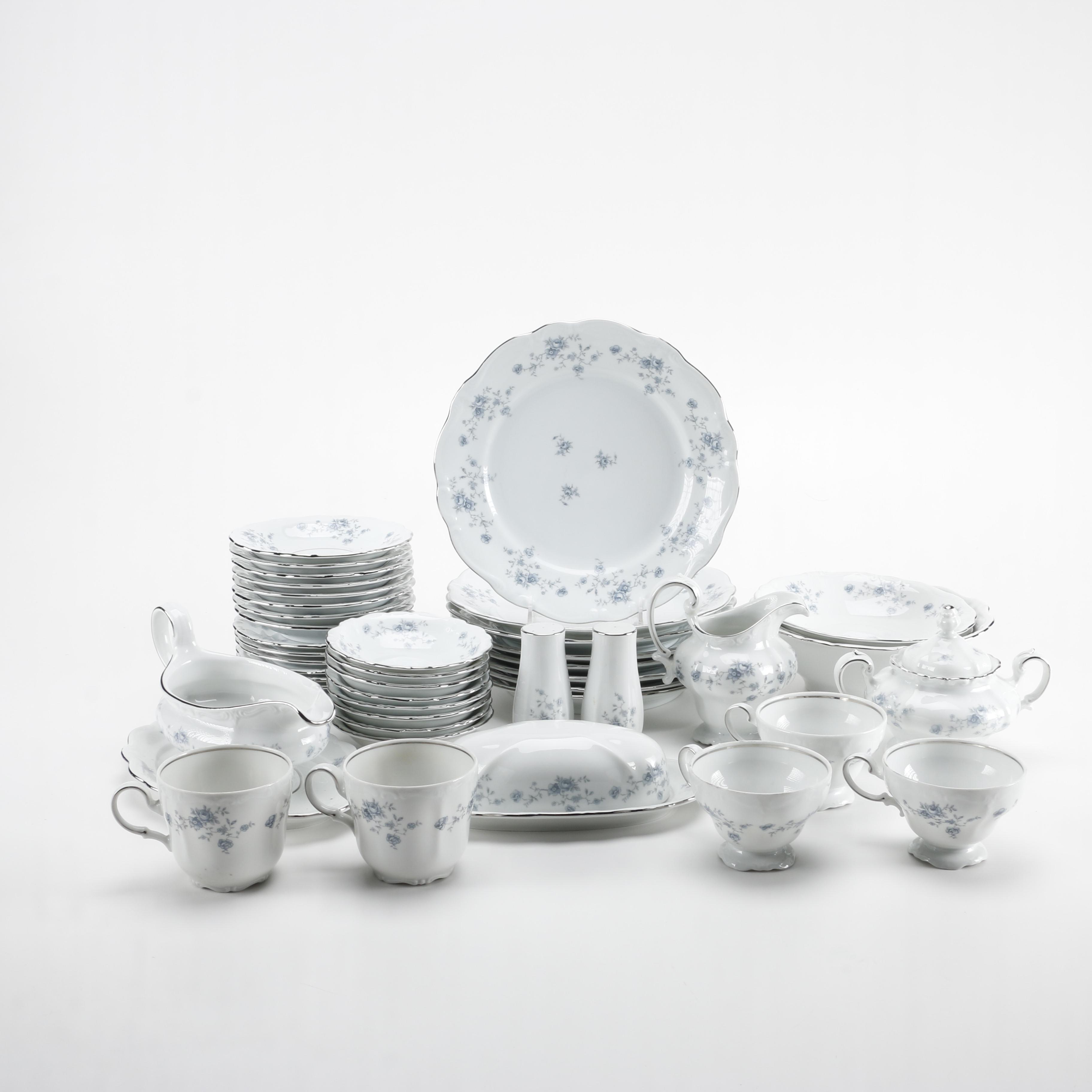 Haviland "Blue Garland" Dinnerware Set