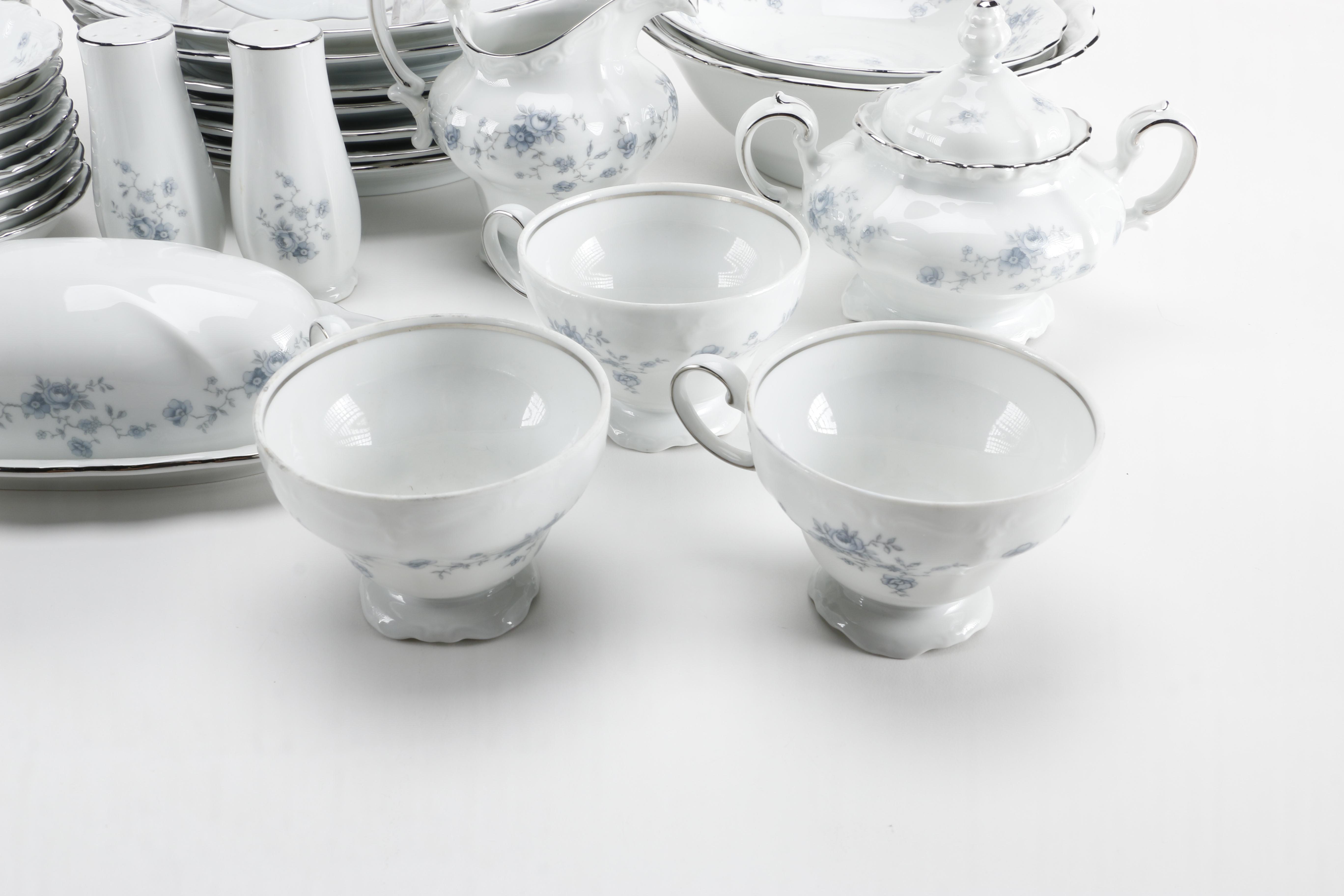 Haviland "Blue Garland" Dinnerware Set