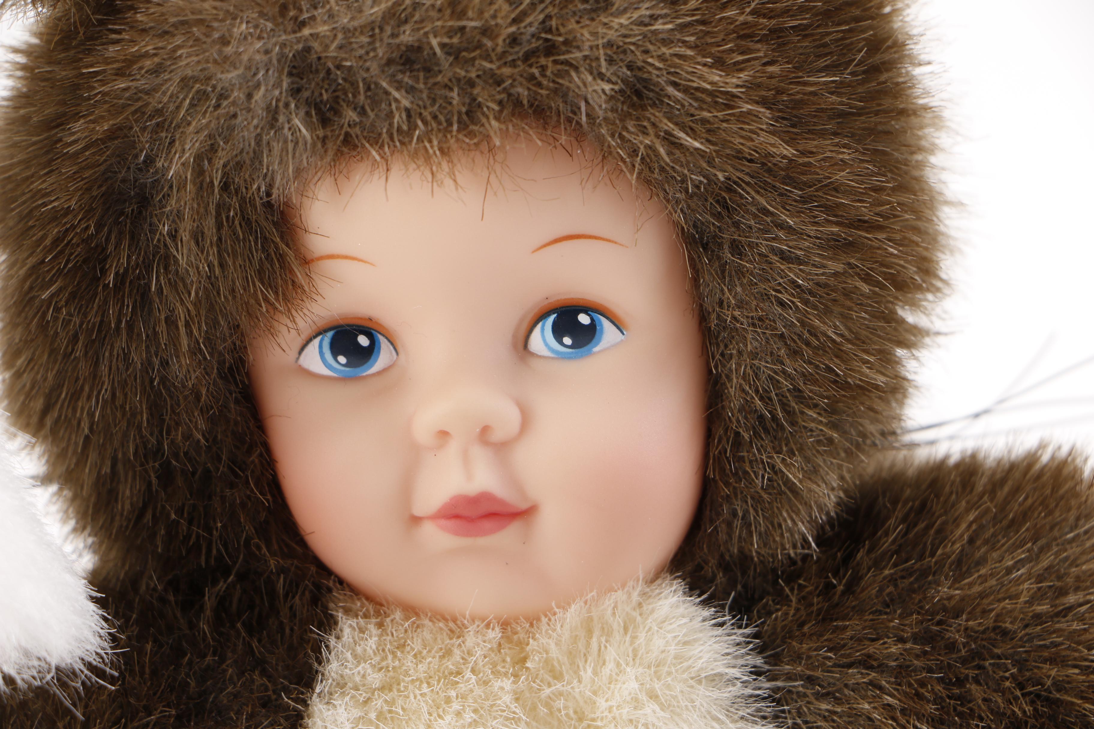 Anne Geddes Plush Dolls of Babies Dressed as Animals