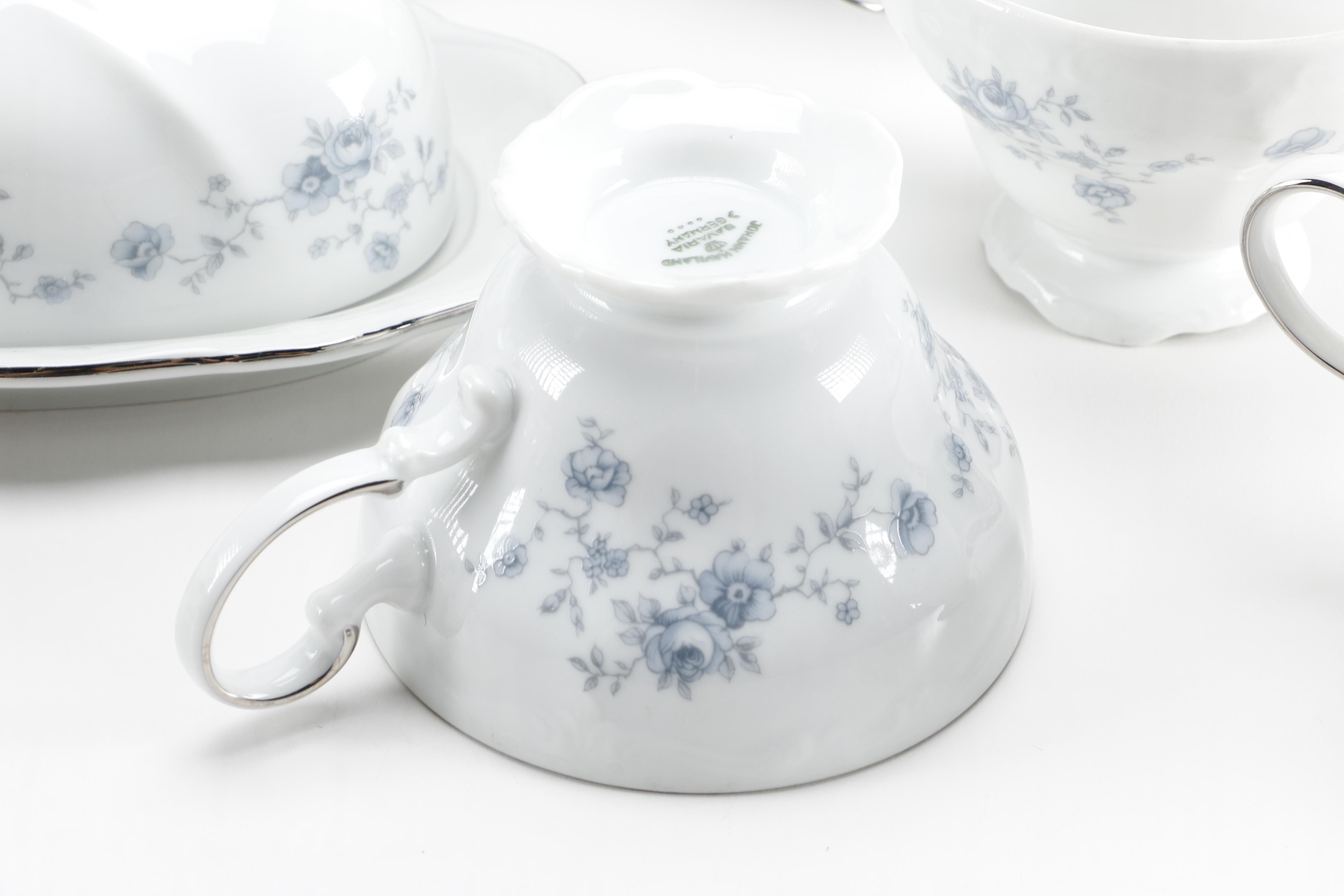 Haviland "Blue Garland" Dinnerware Set