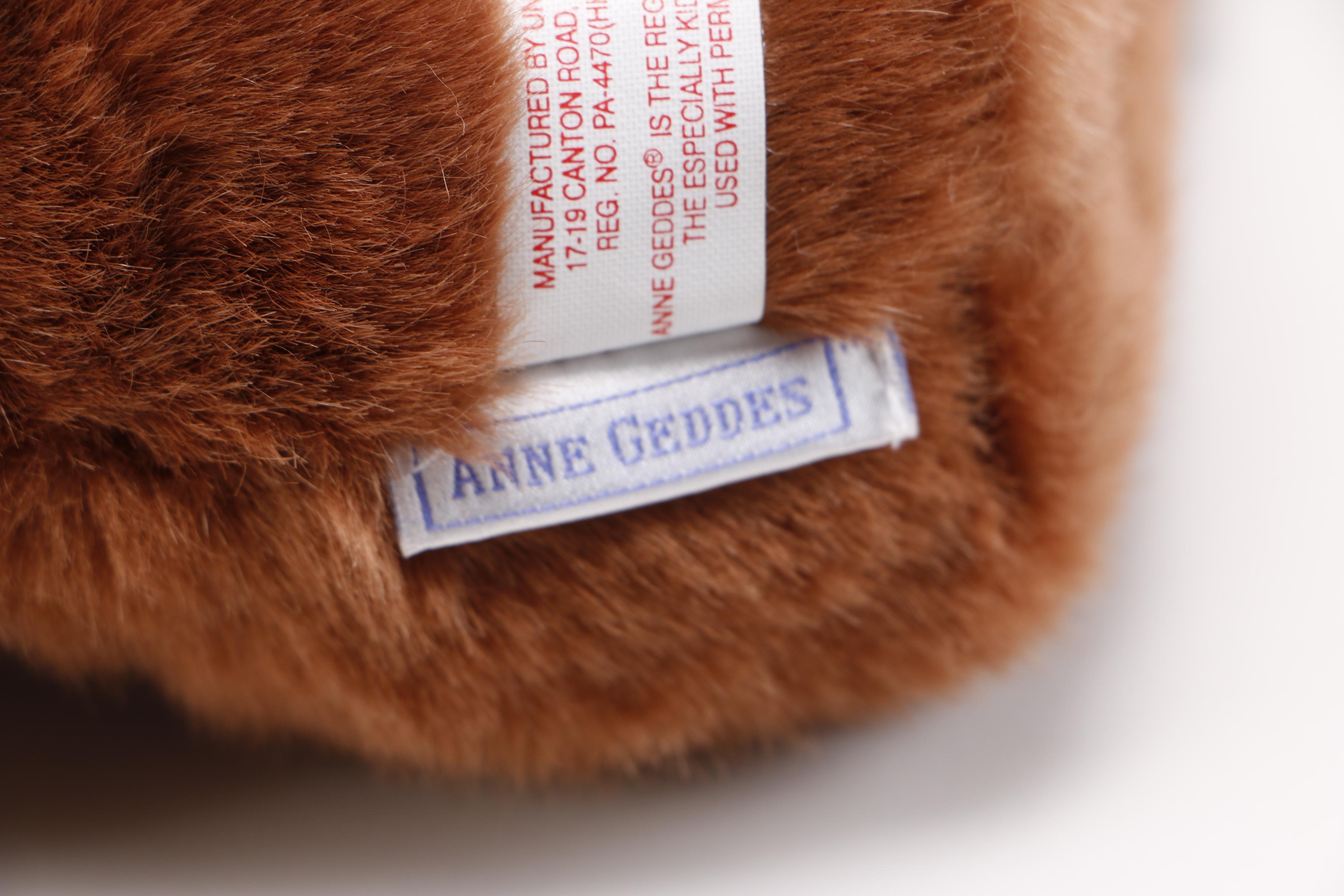 Anne Geddes Plush Dolls of Babies Dressed as Animals