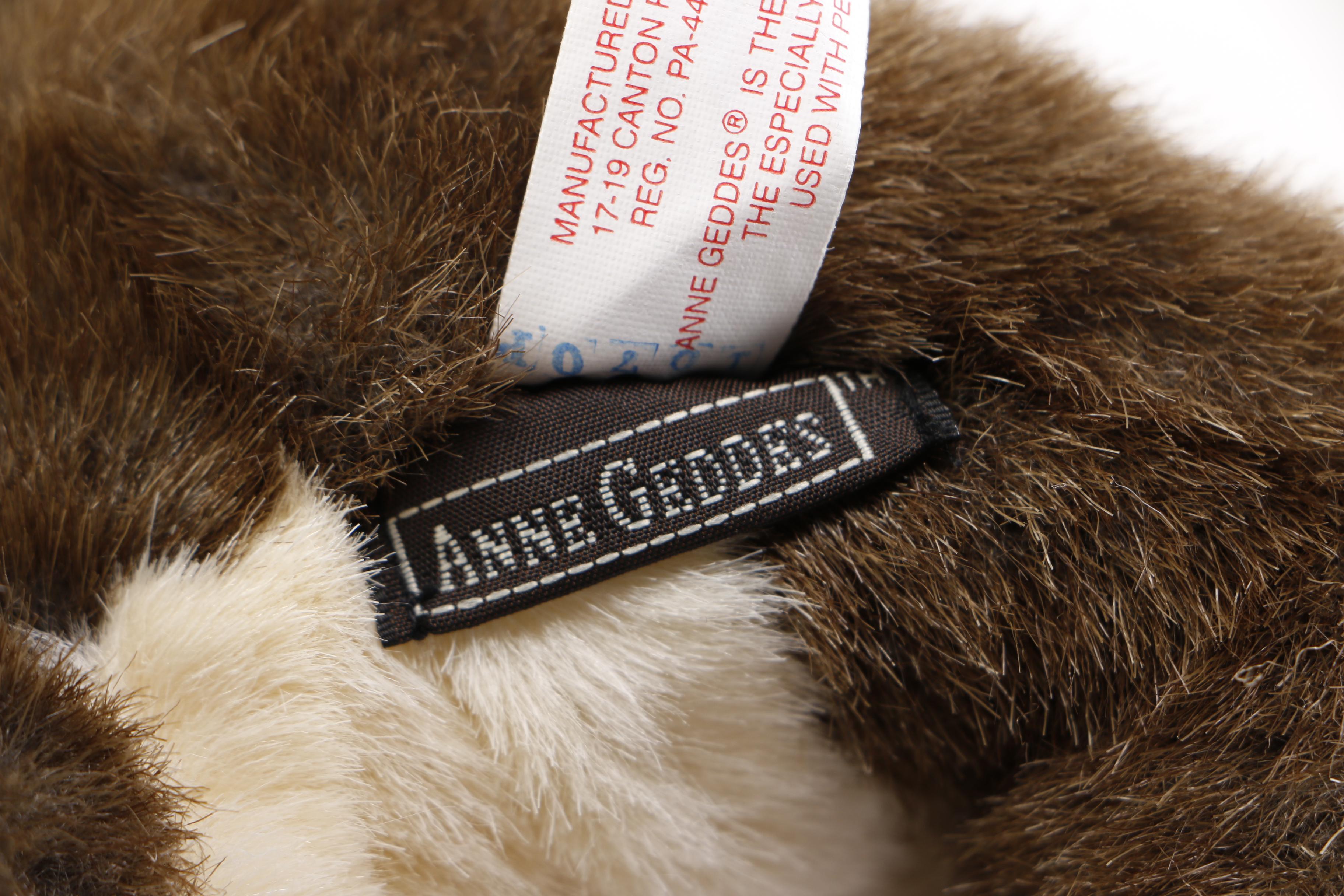 Anne Geddes Plush Dolls of Babies Dressed as Animals