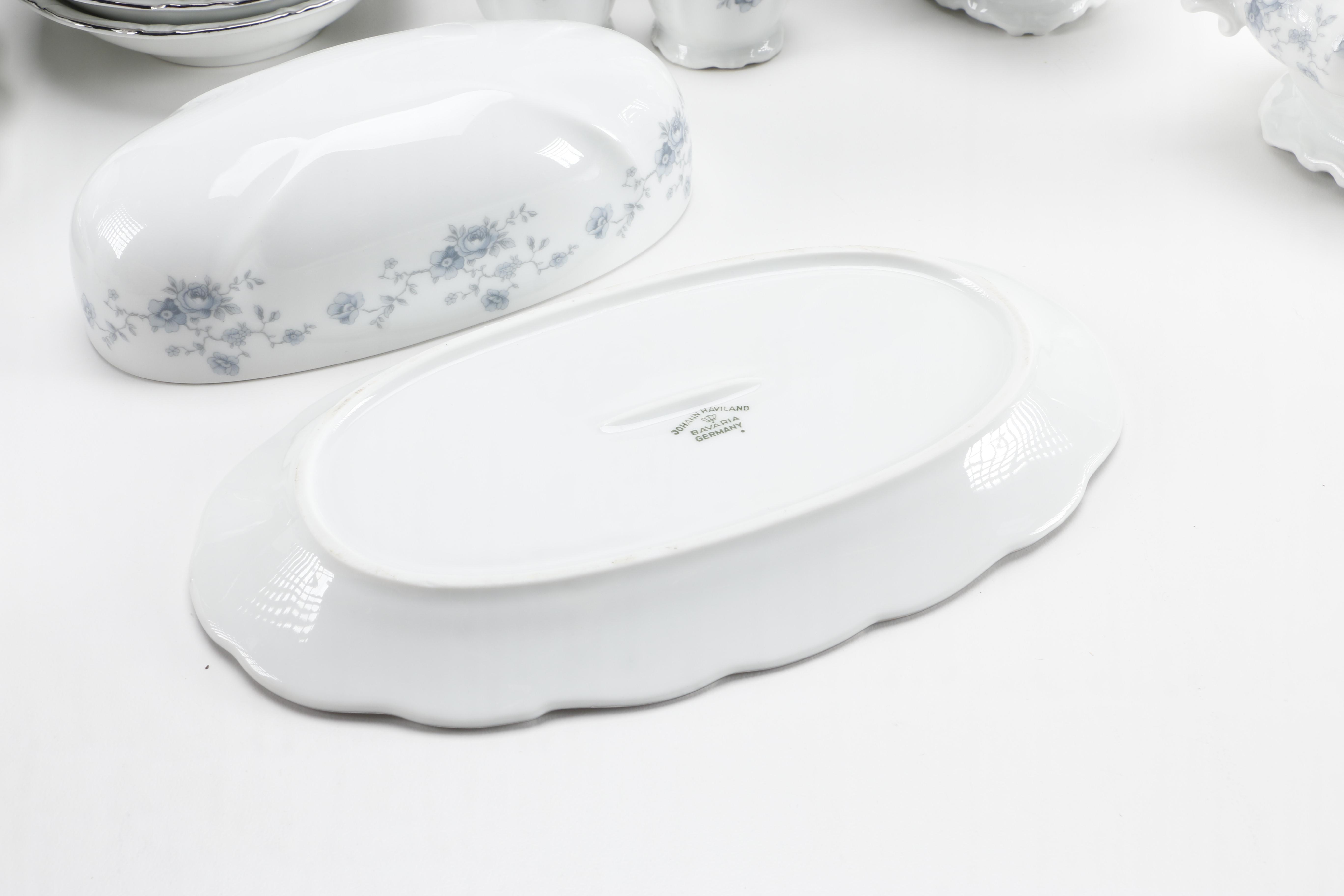 Haviland "Blue Garland" Dinnerware Set