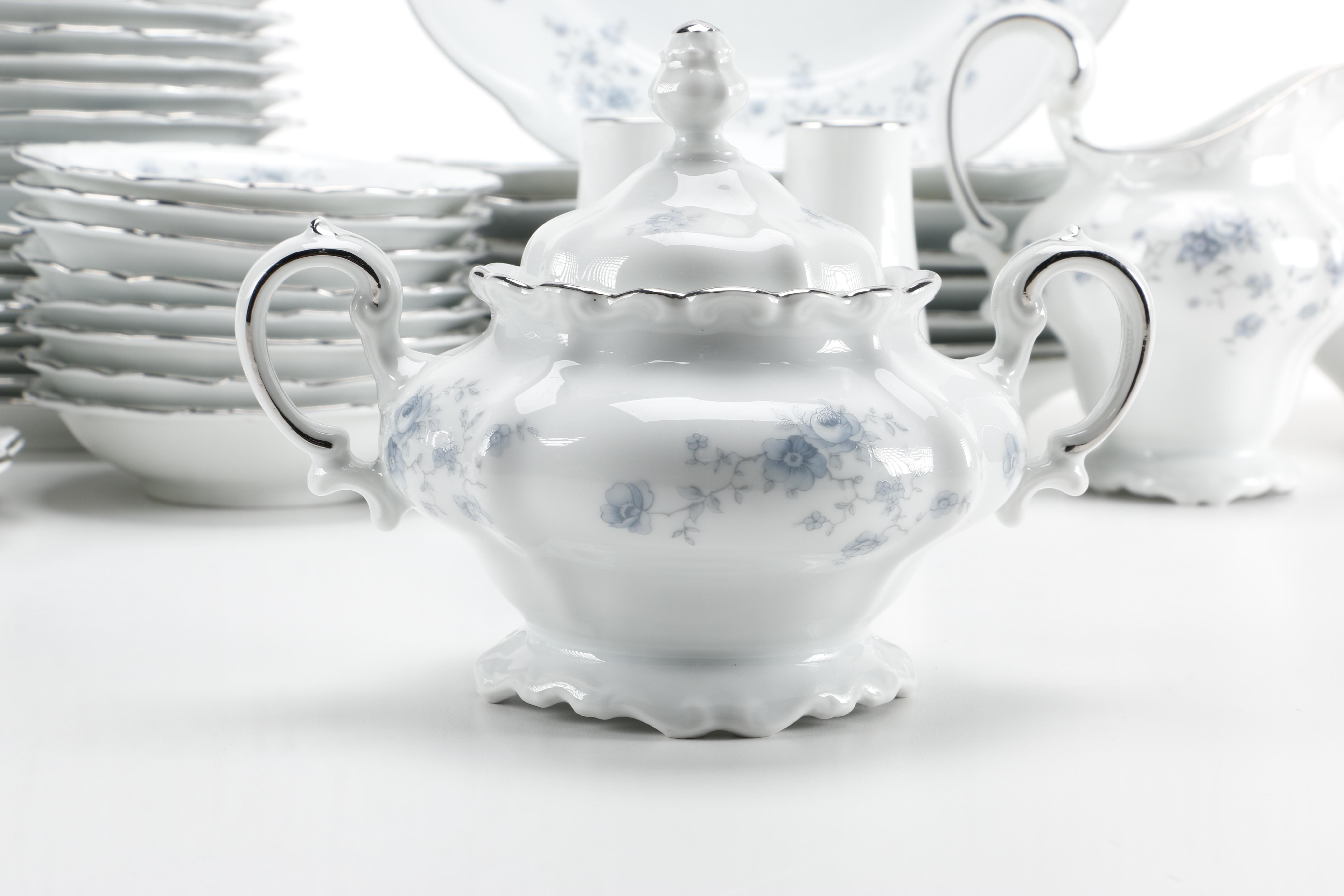 Haviland "Blue Garland" Dinnerware Set