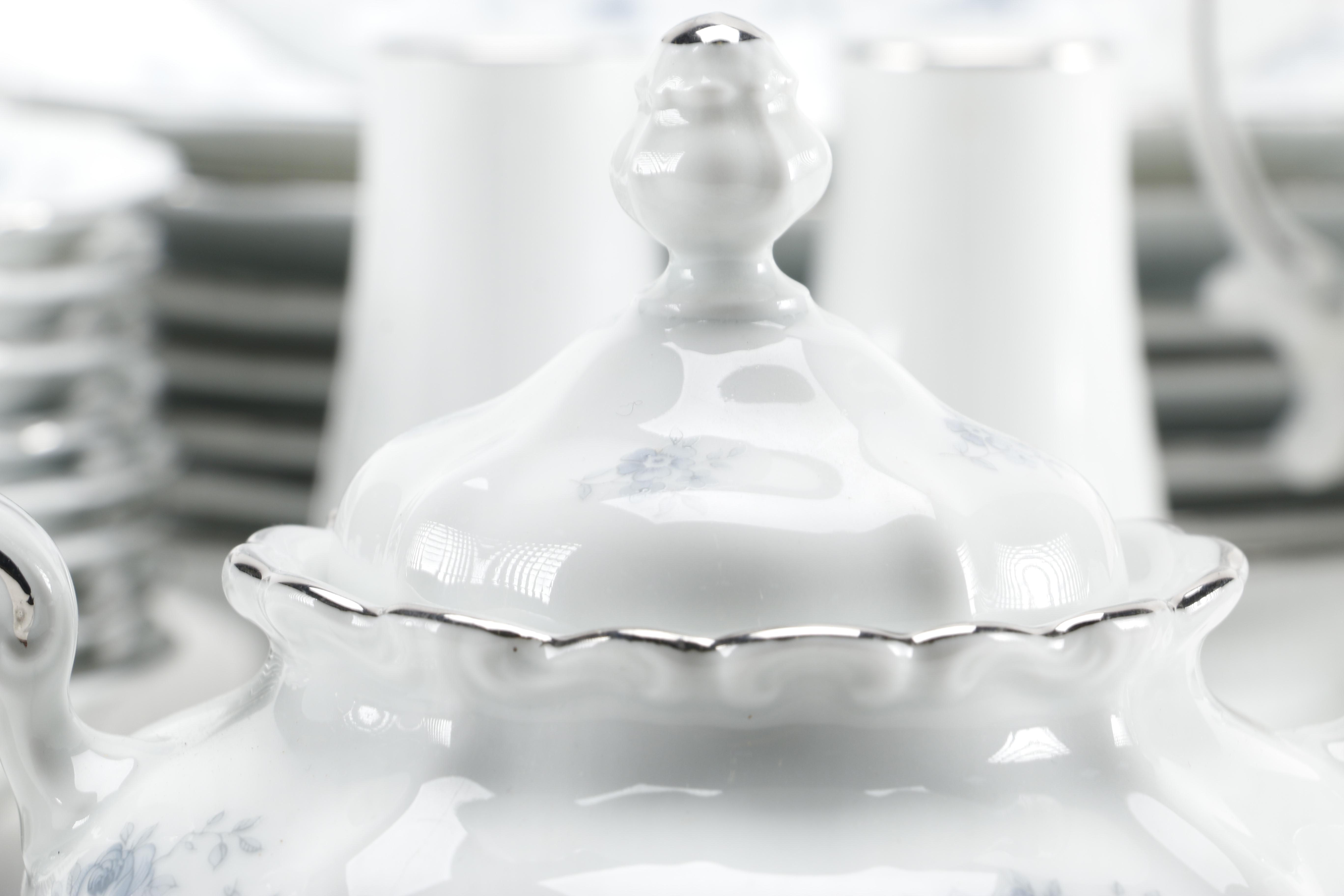 Haviland "Blue Garland" Dinnerware Set