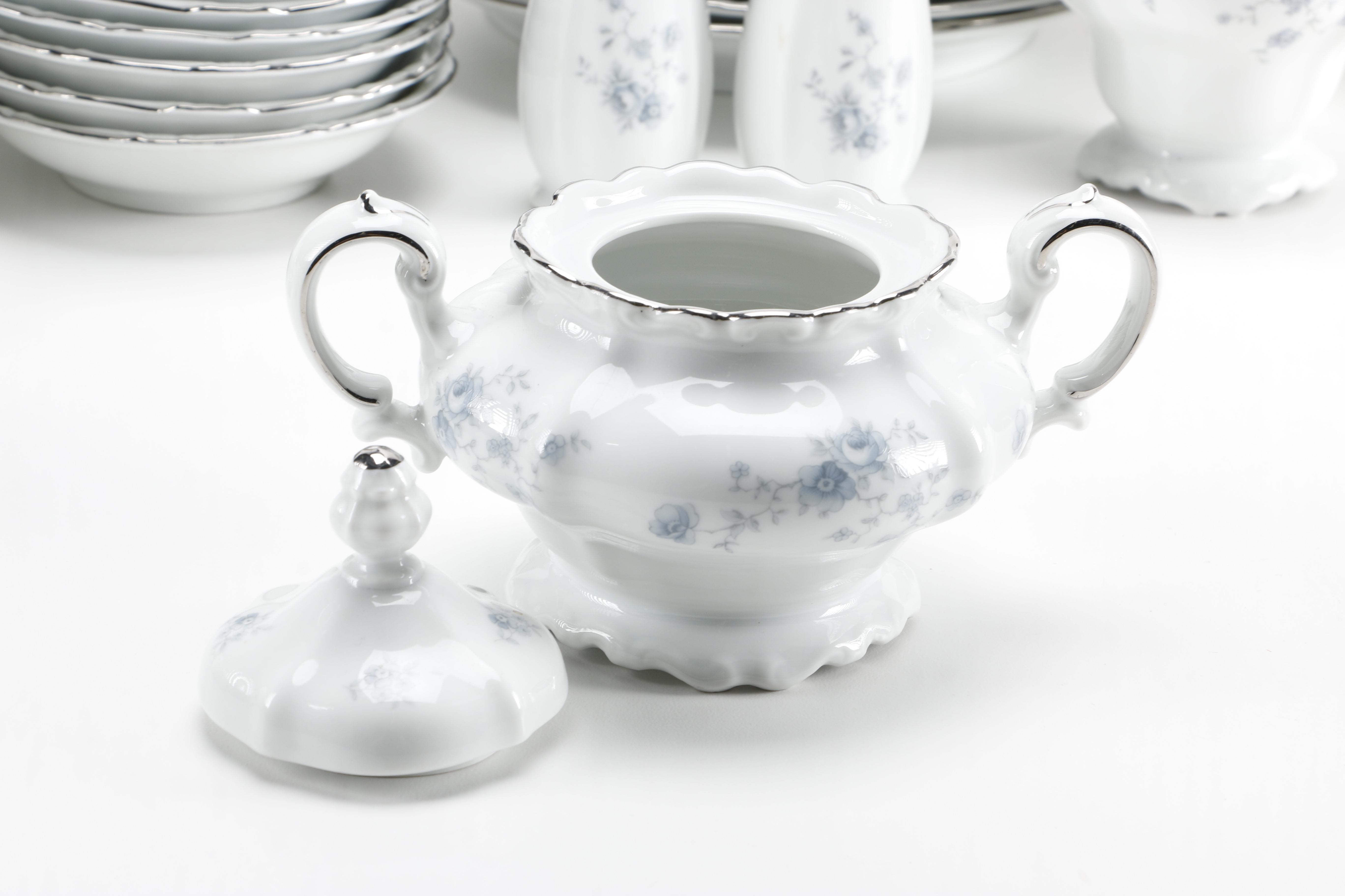 Haviland "Blue Garland" Dinnerware Set