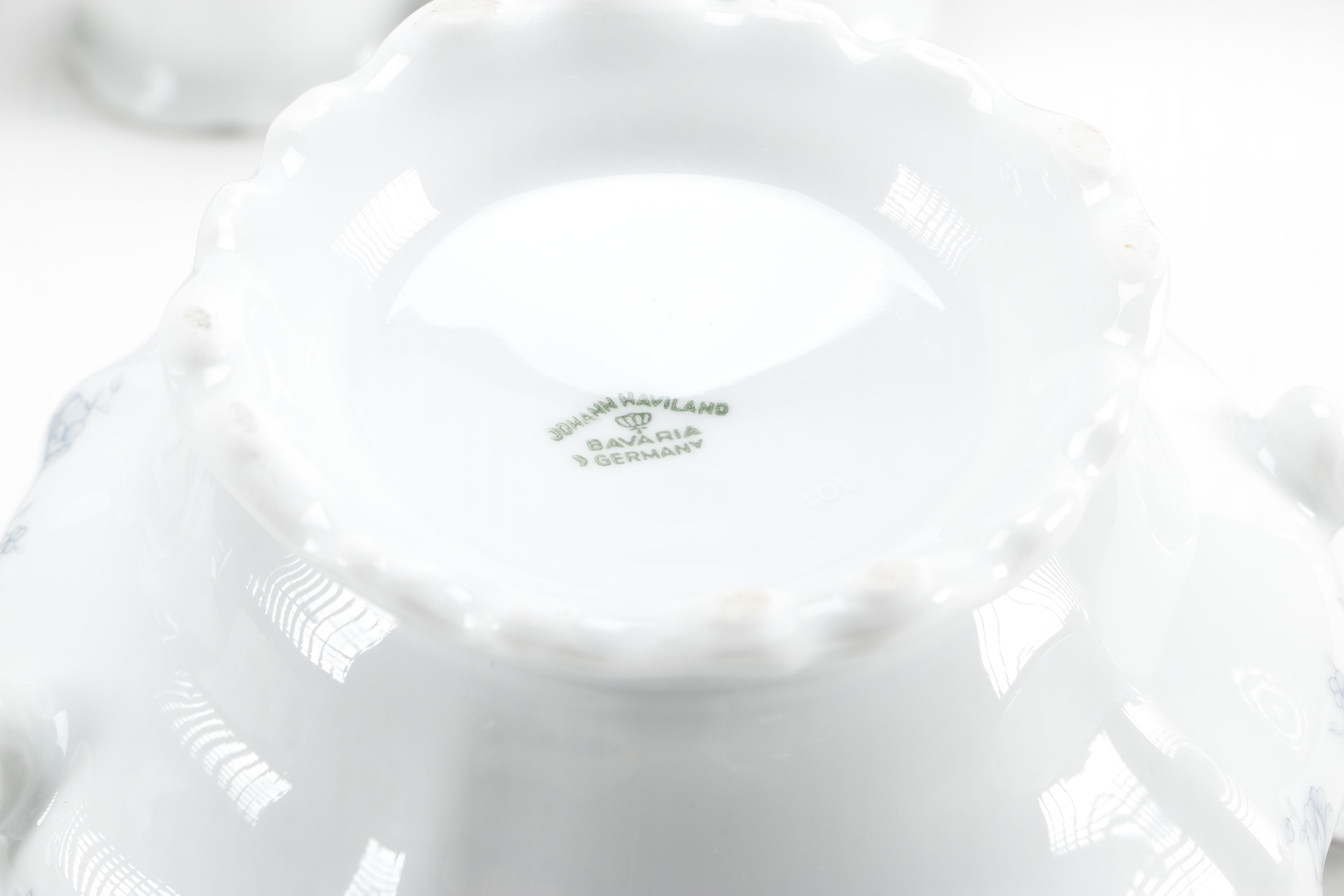 Haviland "Blue Garland" Dinnerware Set