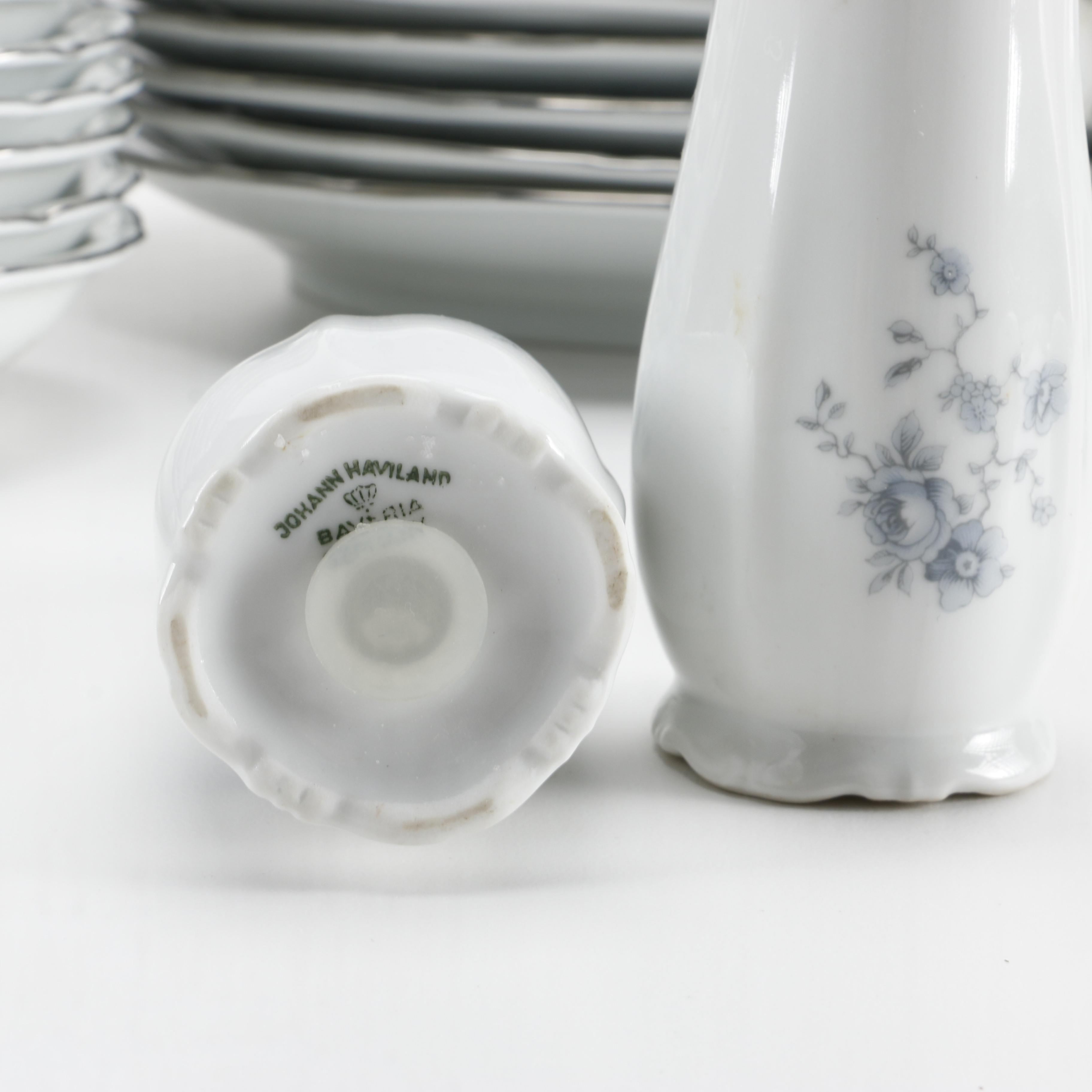 Haviland "Blue Garland" Dinnerware Set