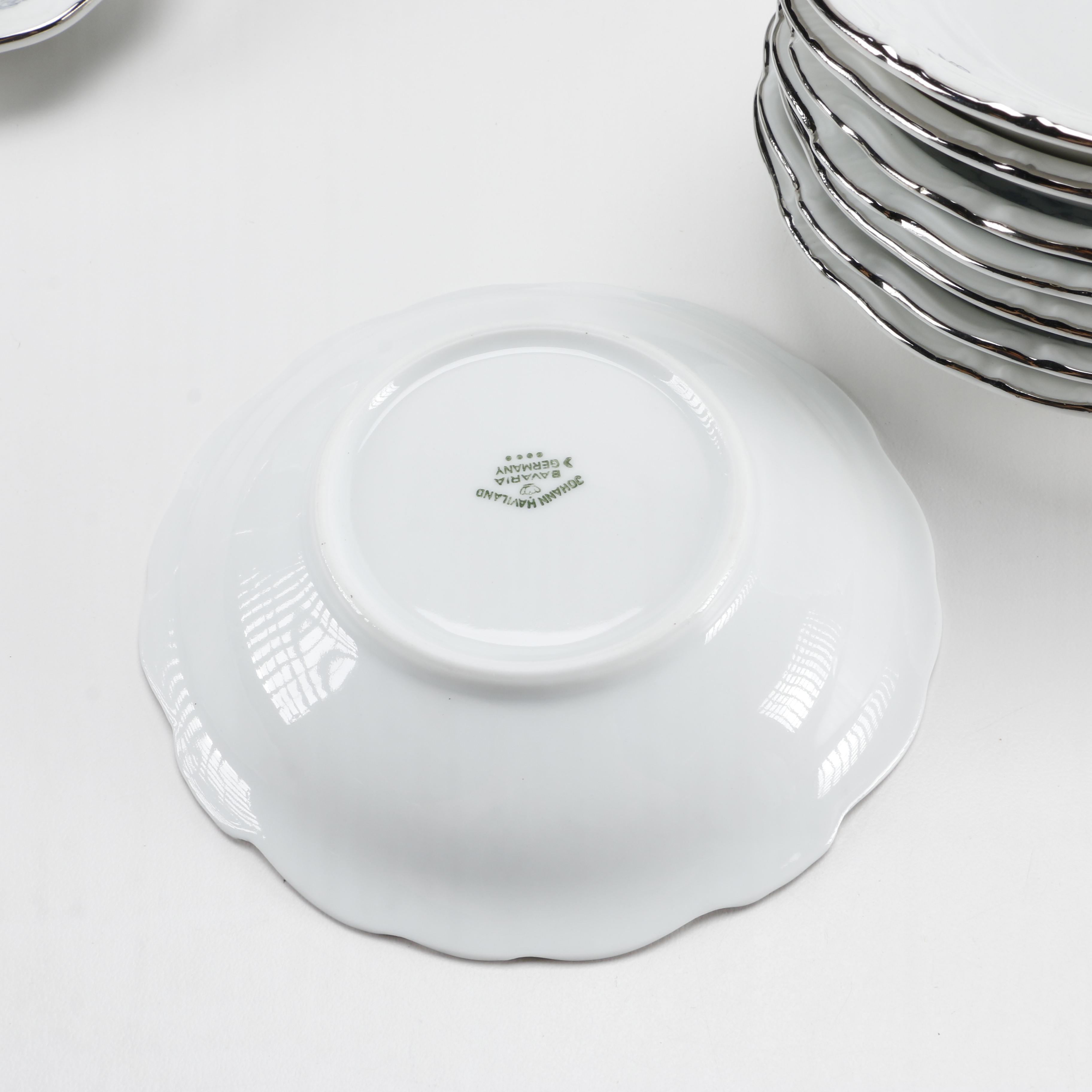 Haviland "Blue Garland" Dinnerware Set