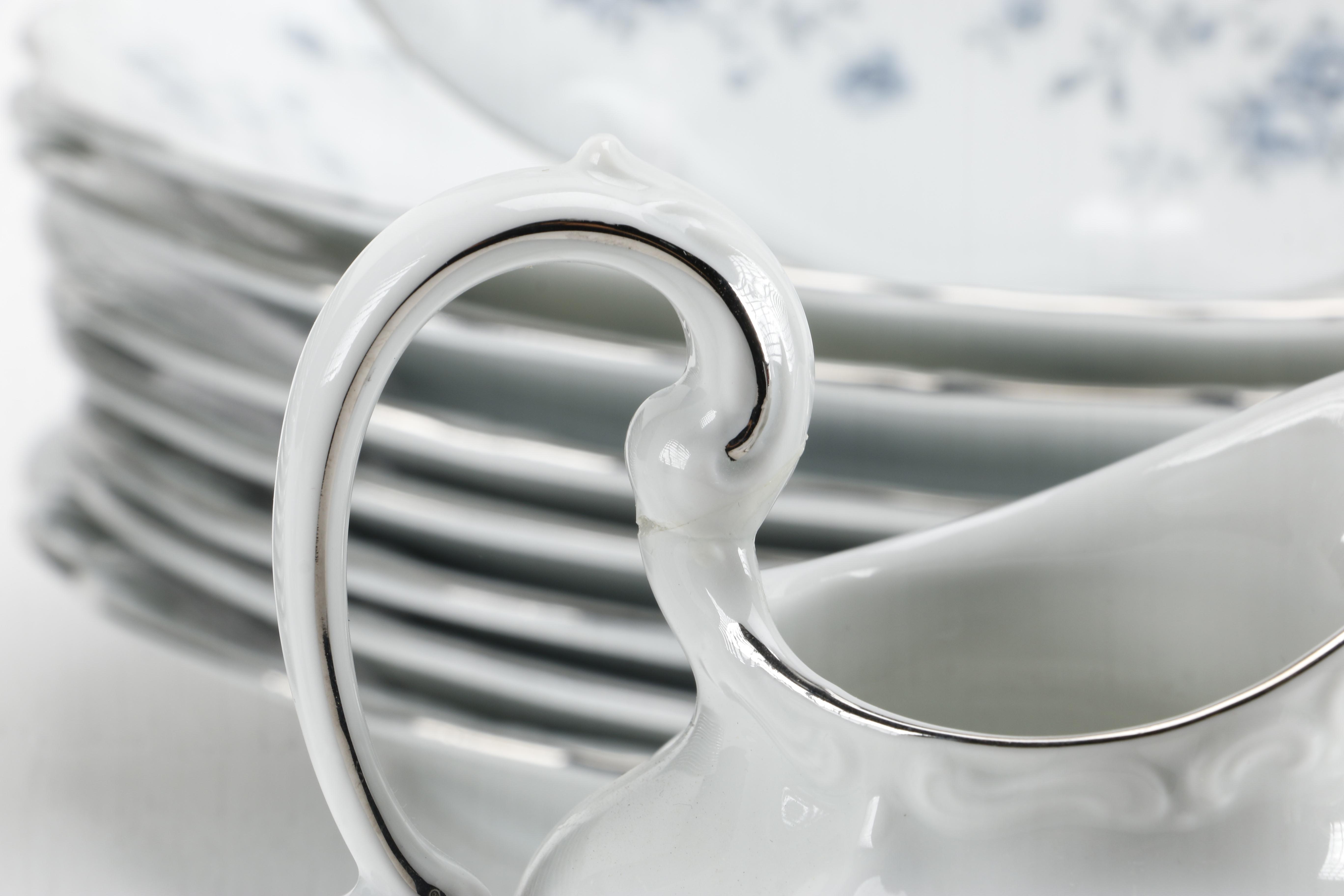 Haviland "Blue Garland" Dinnerware Set