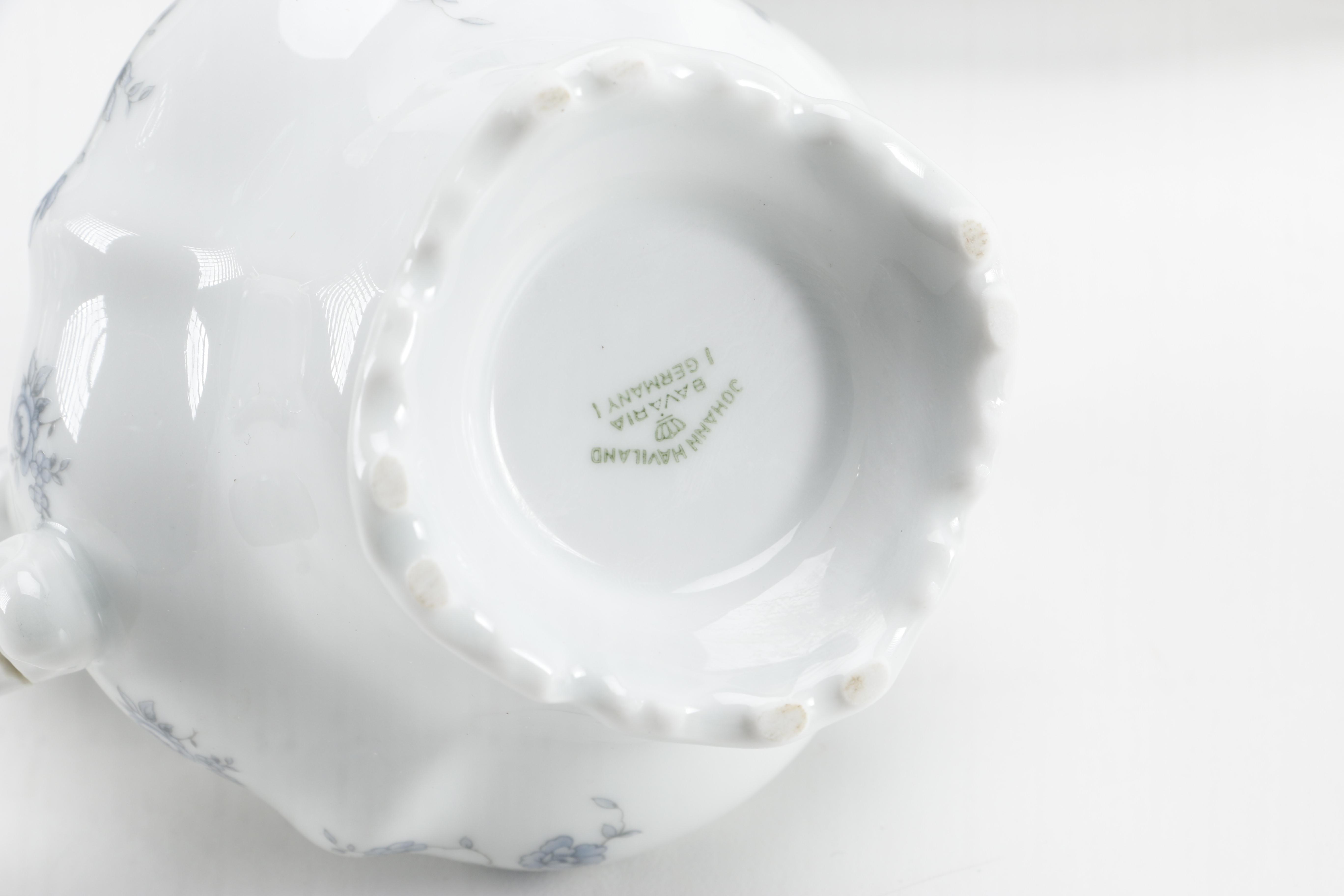 Haviland "Blue Garland" Dinnerware Set