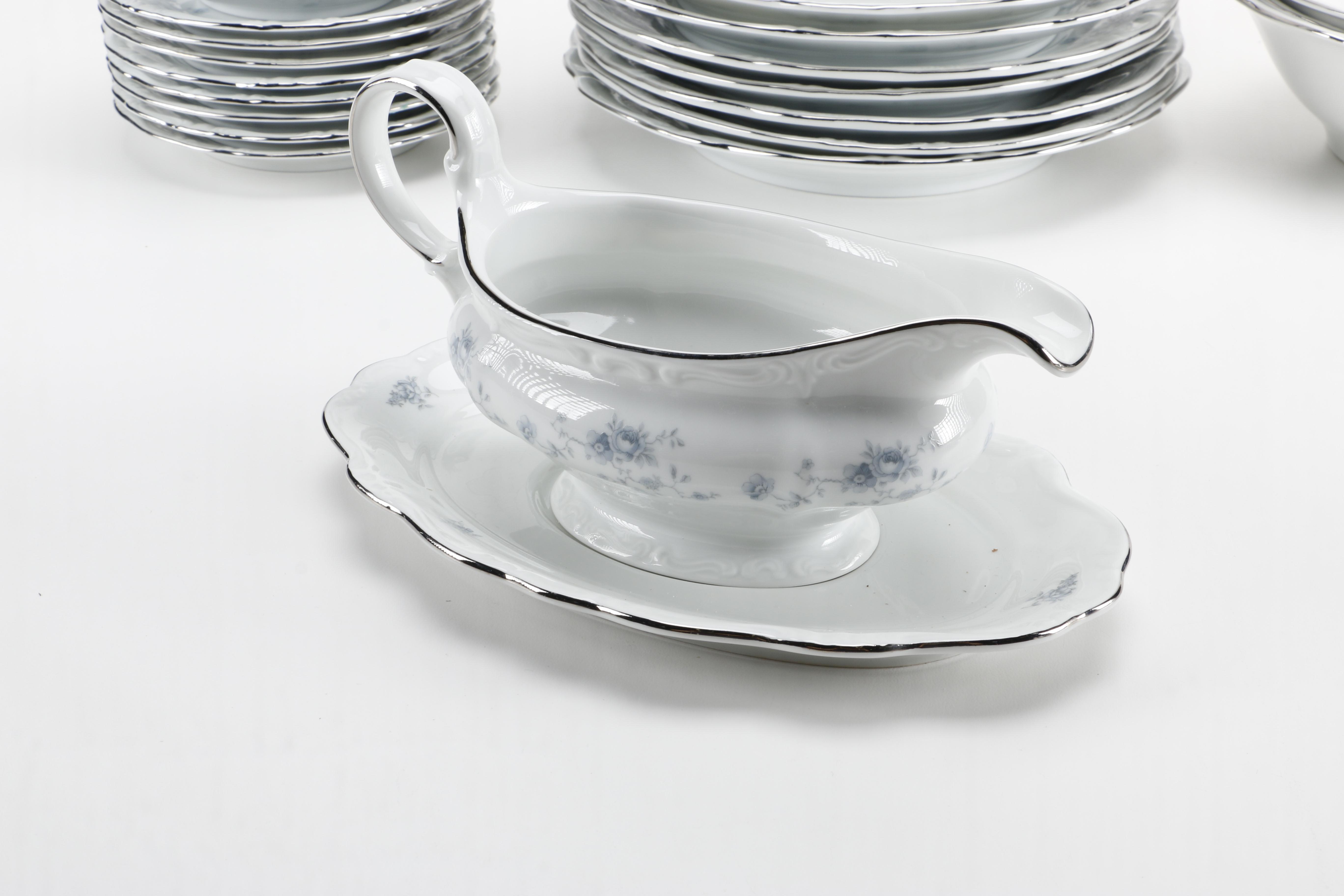 Haviland "Blue Garland" Dinnerware Set