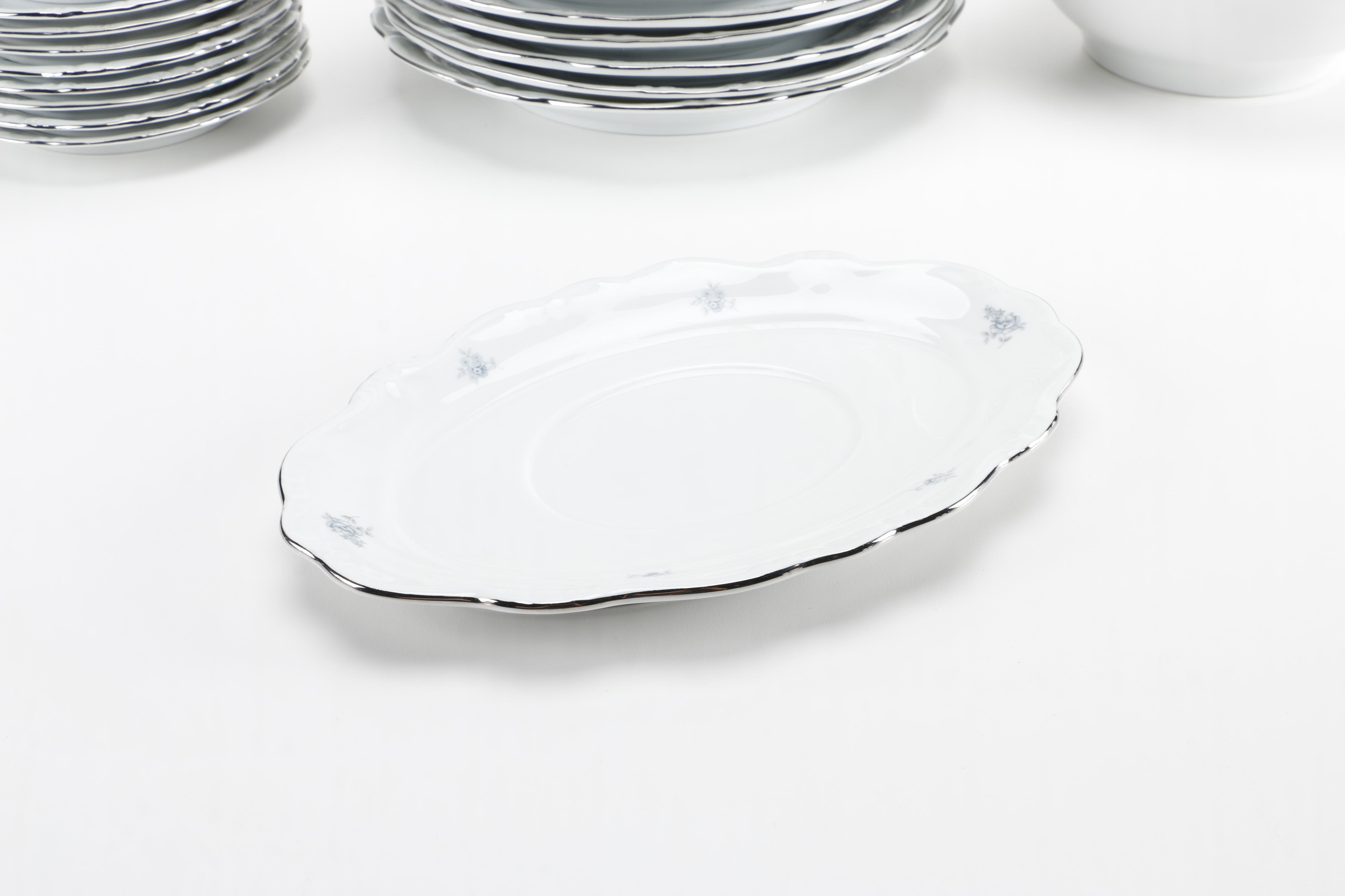 Haviland "Blue Garland" Dinnerware Set