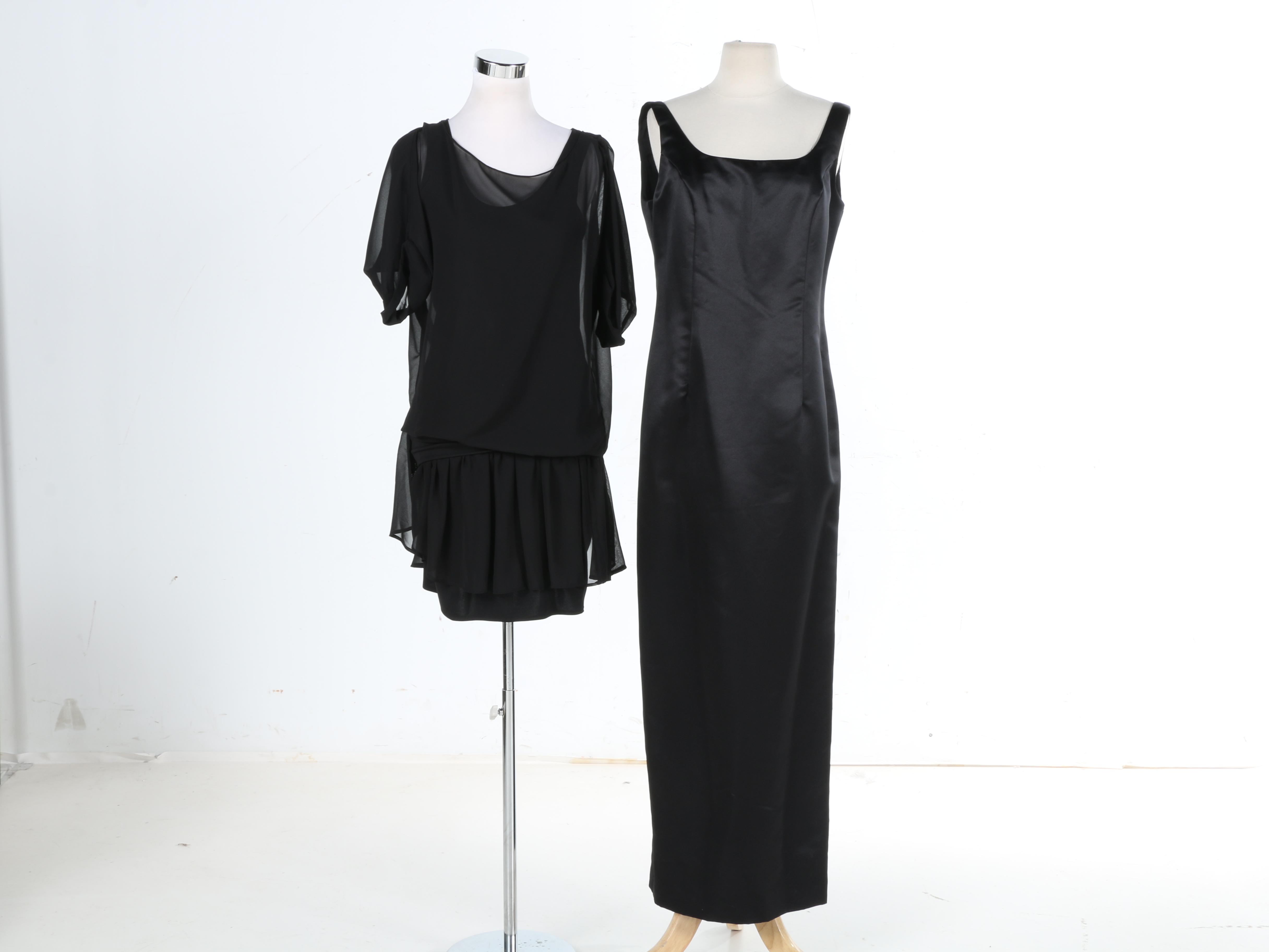 Black Dresses Including @nite and Karen Zambos