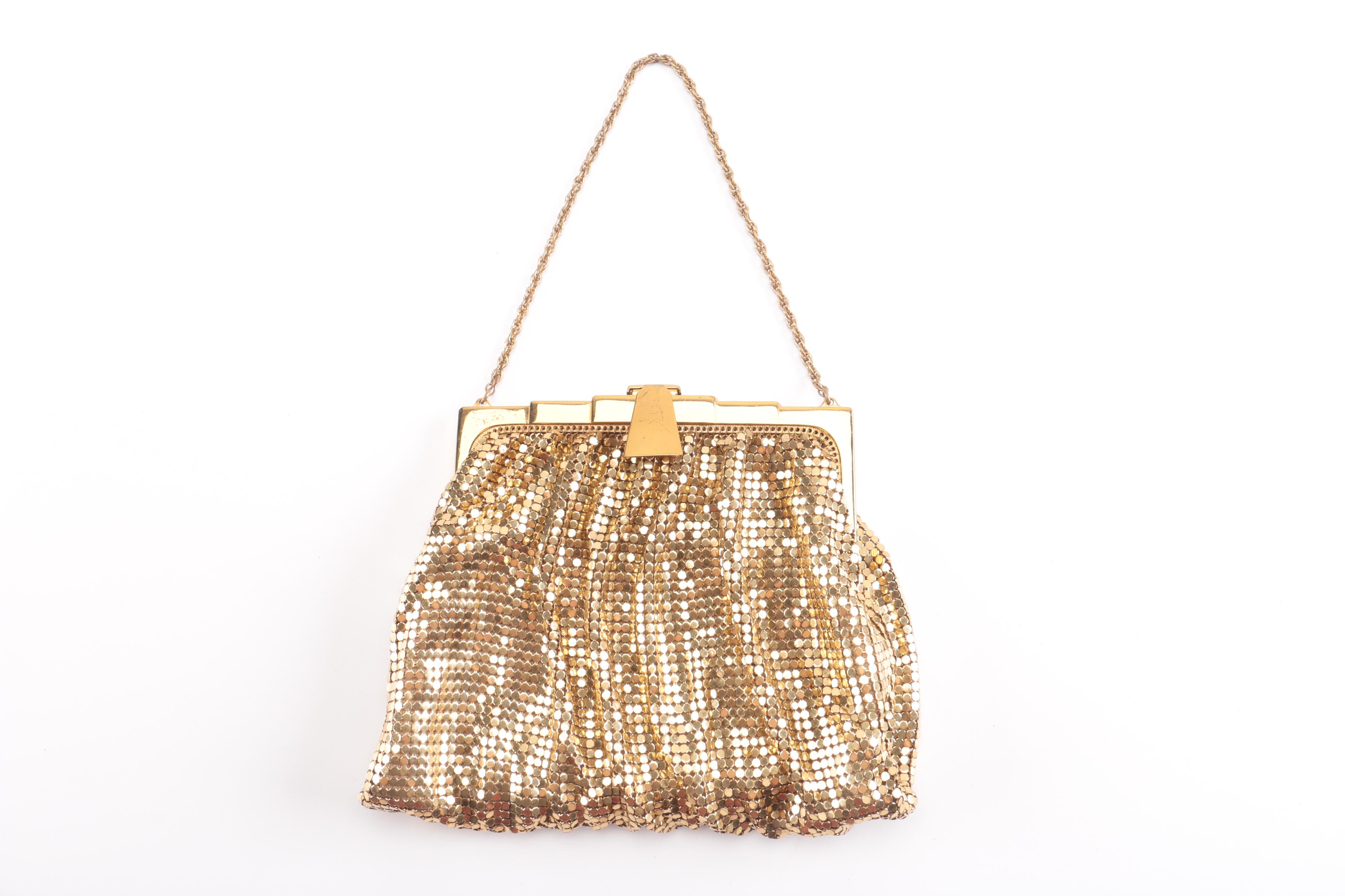 Vintage Evening Bags Including Whiting And Davis Gold Mesh