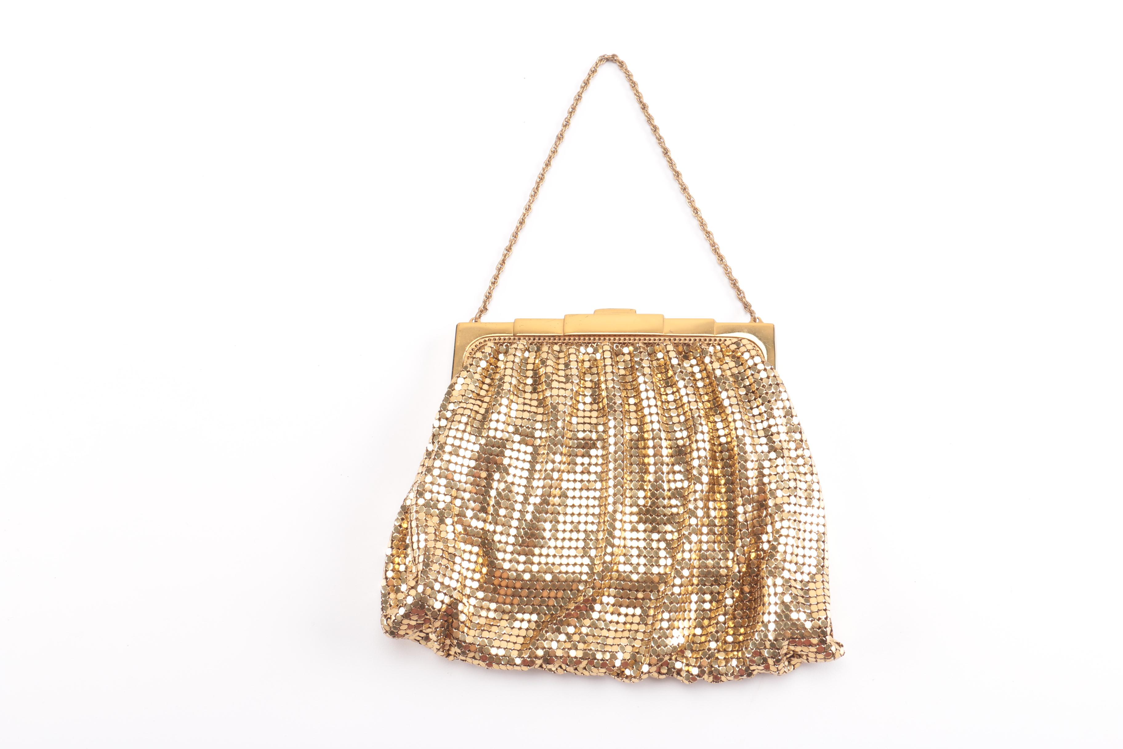 Vintage Evening Bags Including Whiting And Davis Gold Mesh