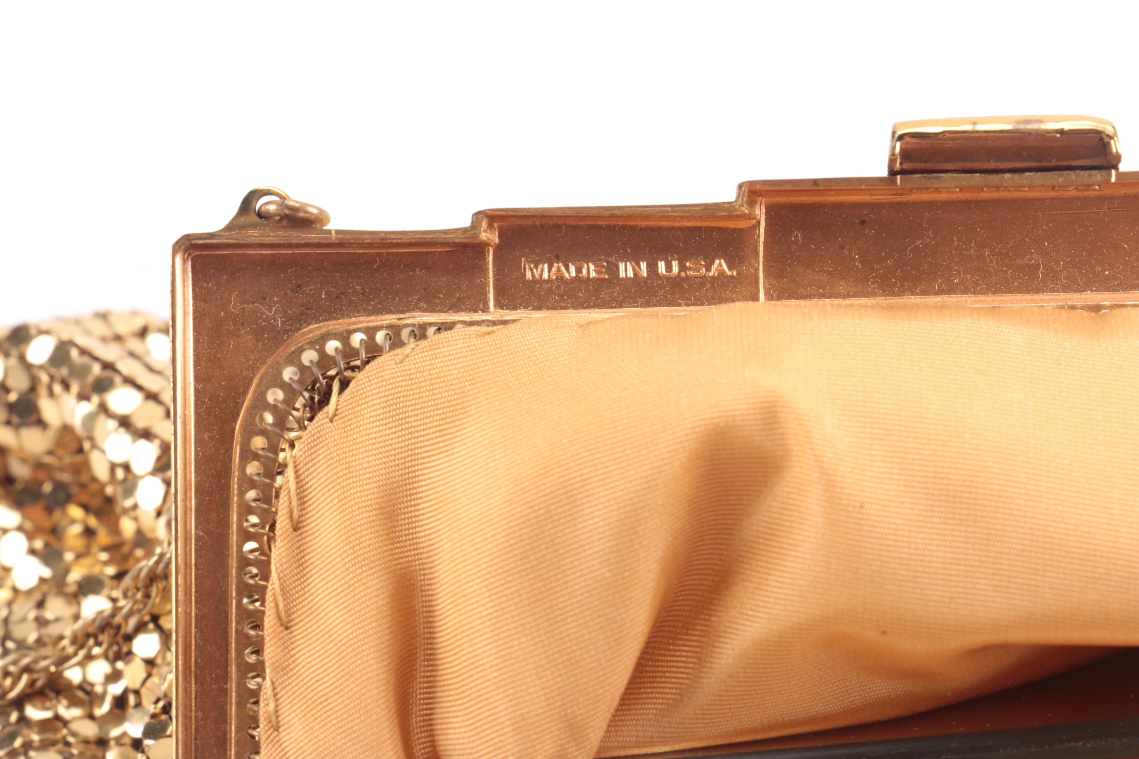 Vintage Evening Bags Including Whiting And Davis Gold Mesh