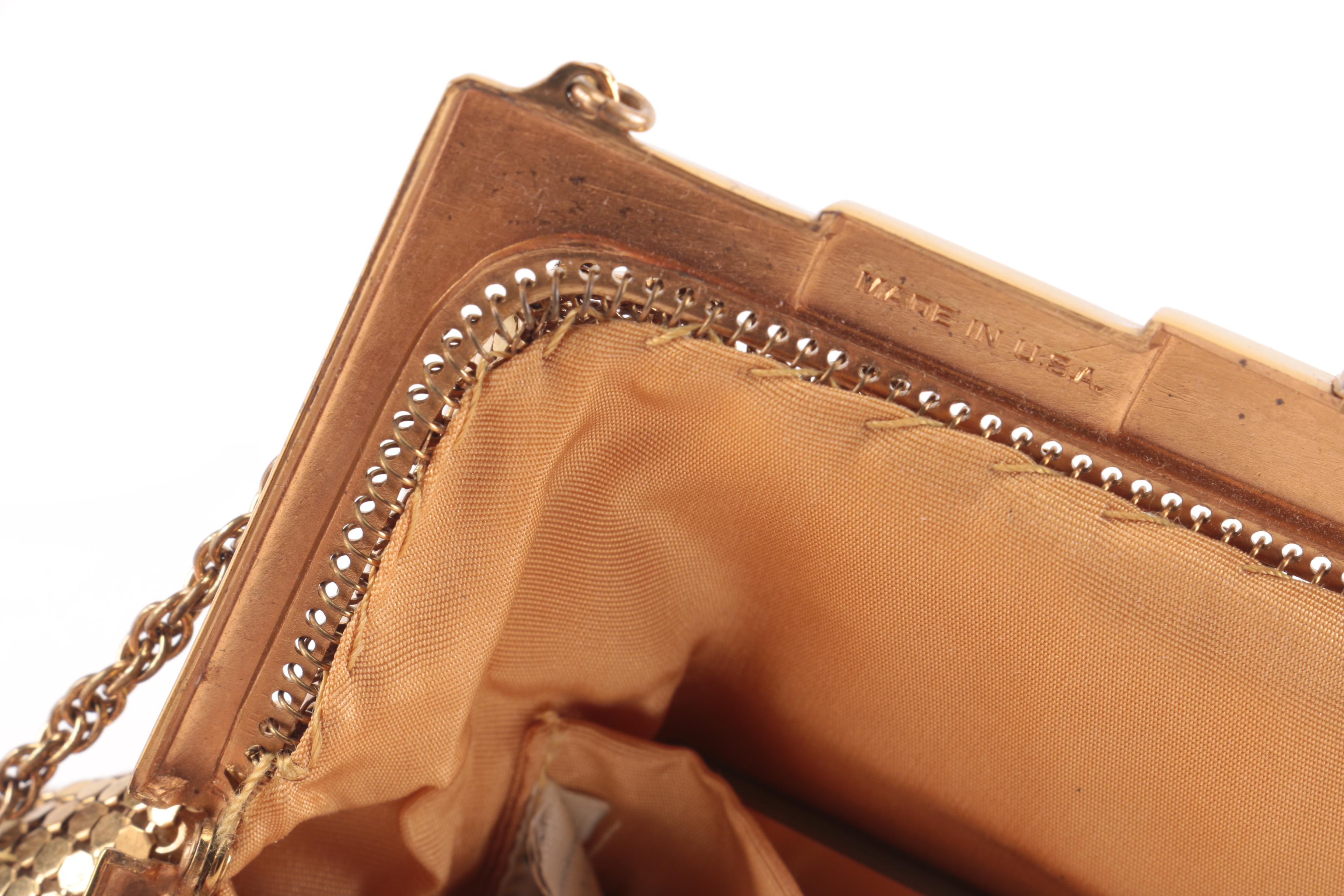 Vintage Evening Bags Including Whiting And Davis Gold Mesh